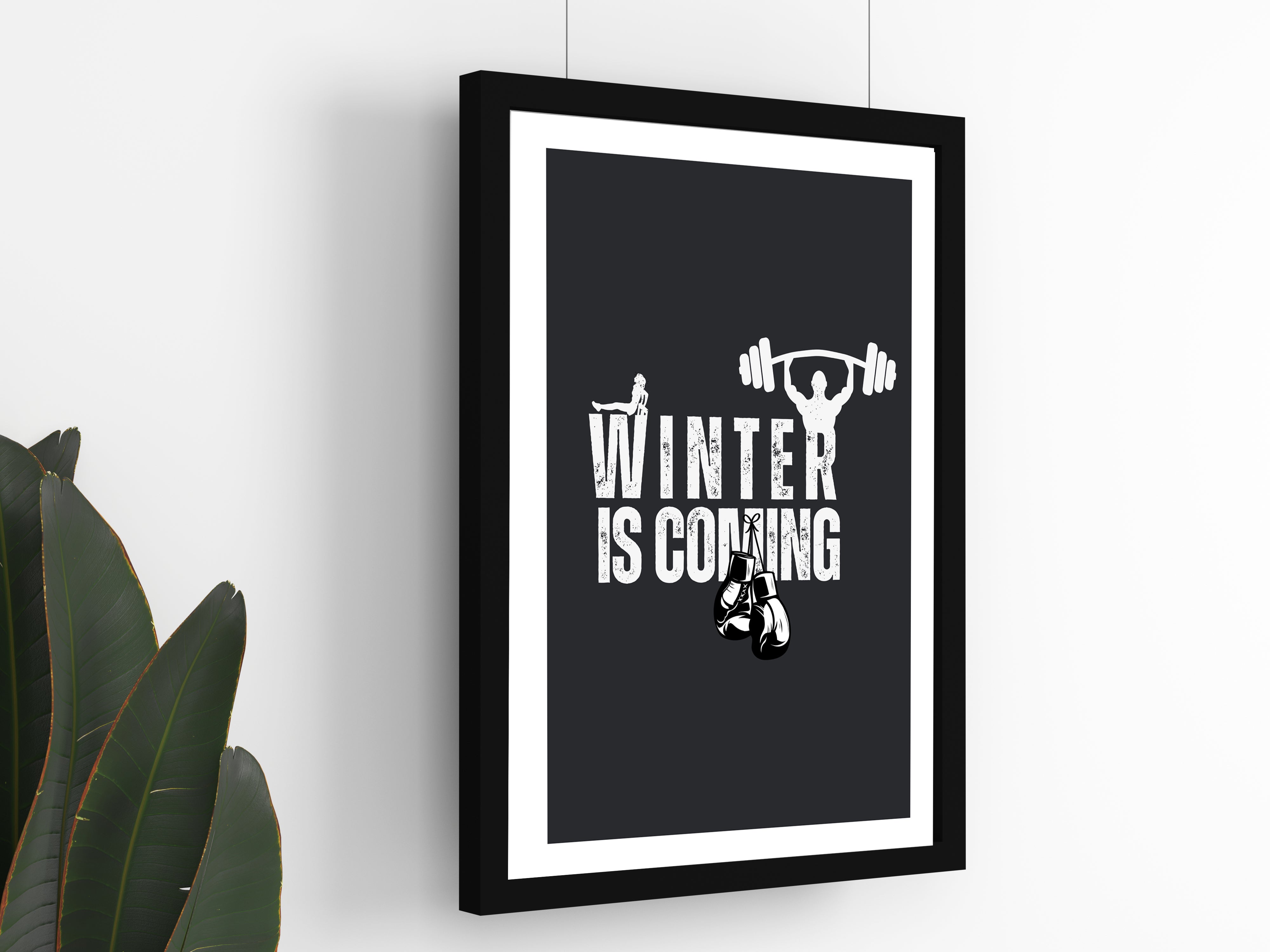 "Winter Is Coming" Poster – Add a Touch of Personality to Your Space
