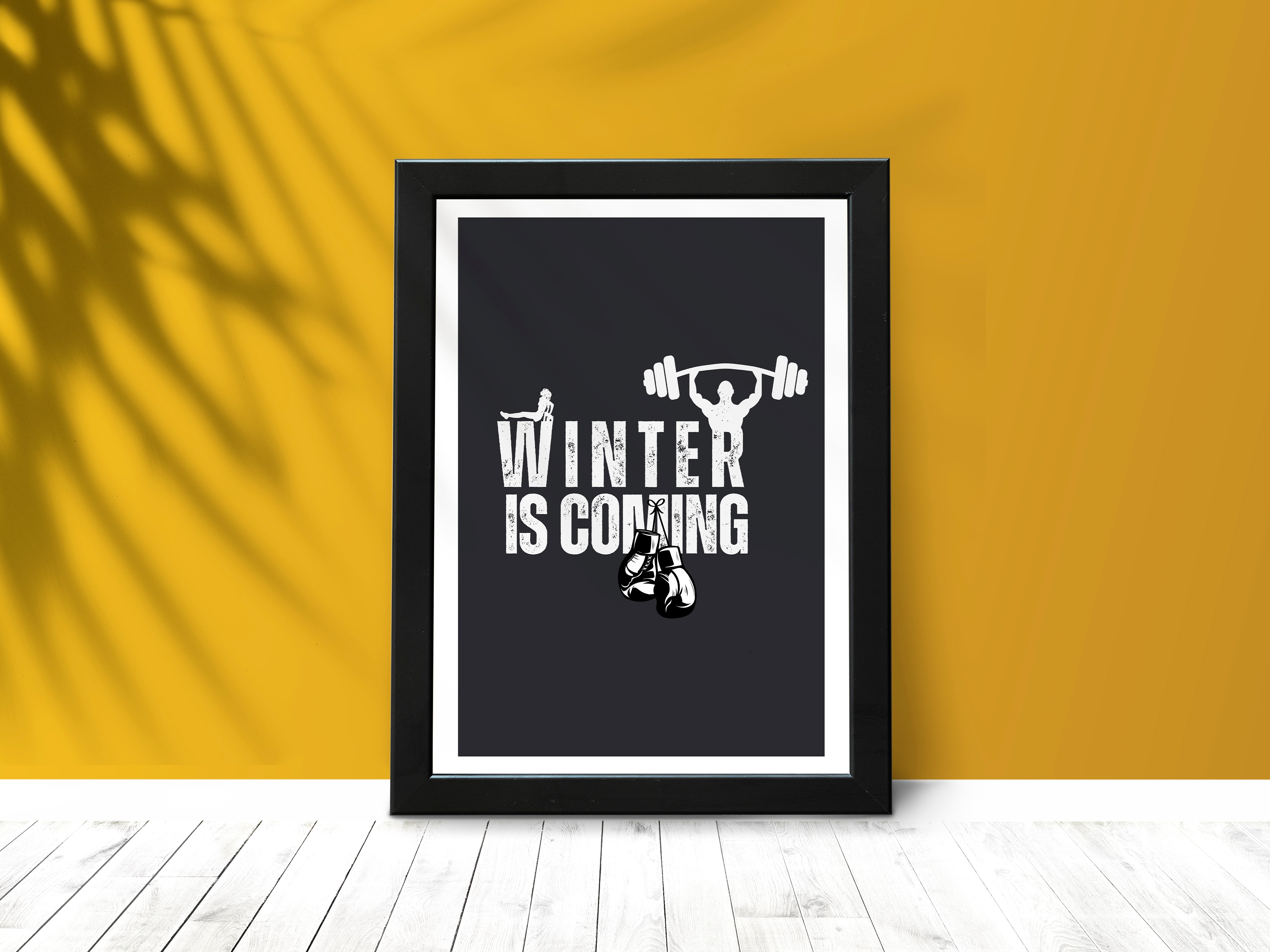 "Winter Is Coming" Poster – Add a Touch of Personality to Your Space