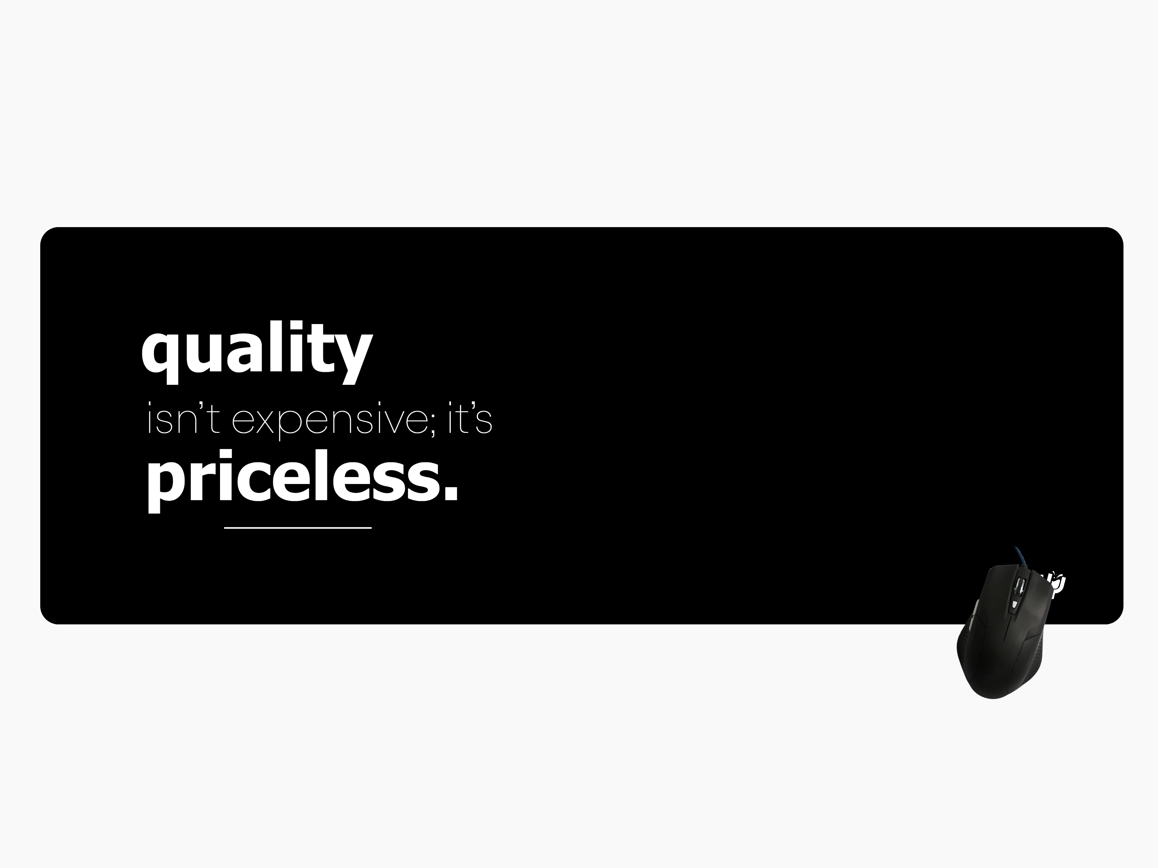 "Daily Motivation" Gaming Mousepad – Elevate Your Gaming Experience