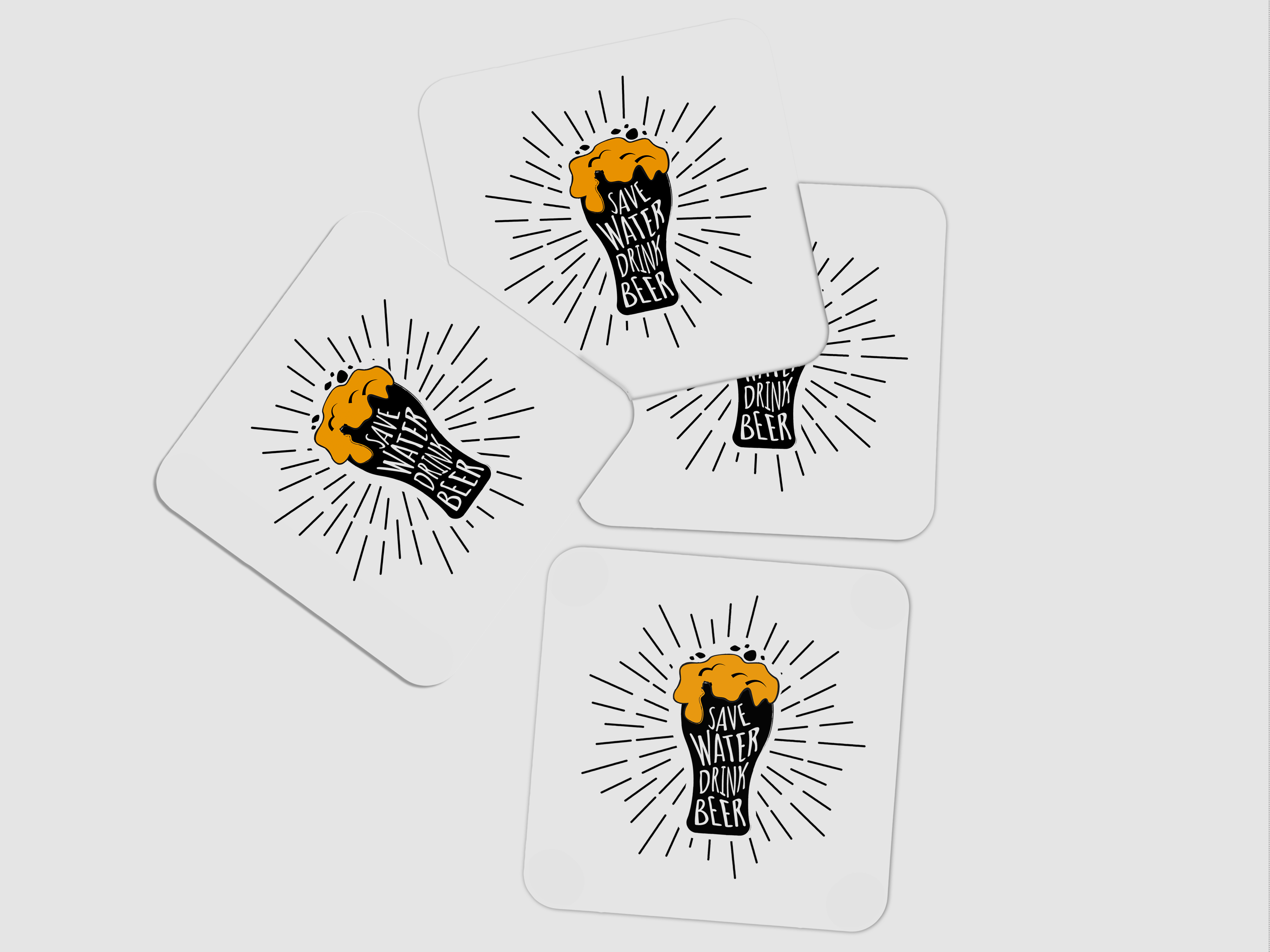 Pani Bachao, Beer Piyo Yojana: Drinks Coaster