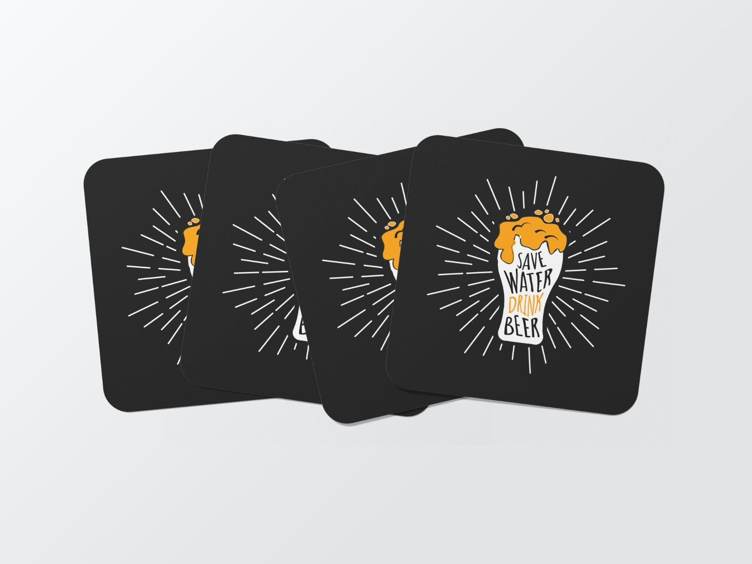 Pani Bachao, Beer Piyo Yojana: Drinks Coaster