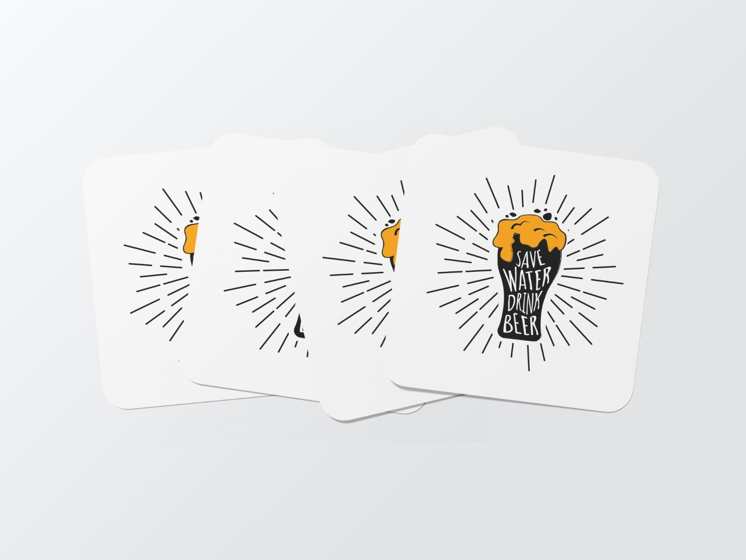 Pani Bachao, Beer Piyo Yojana: Drinks Coaster