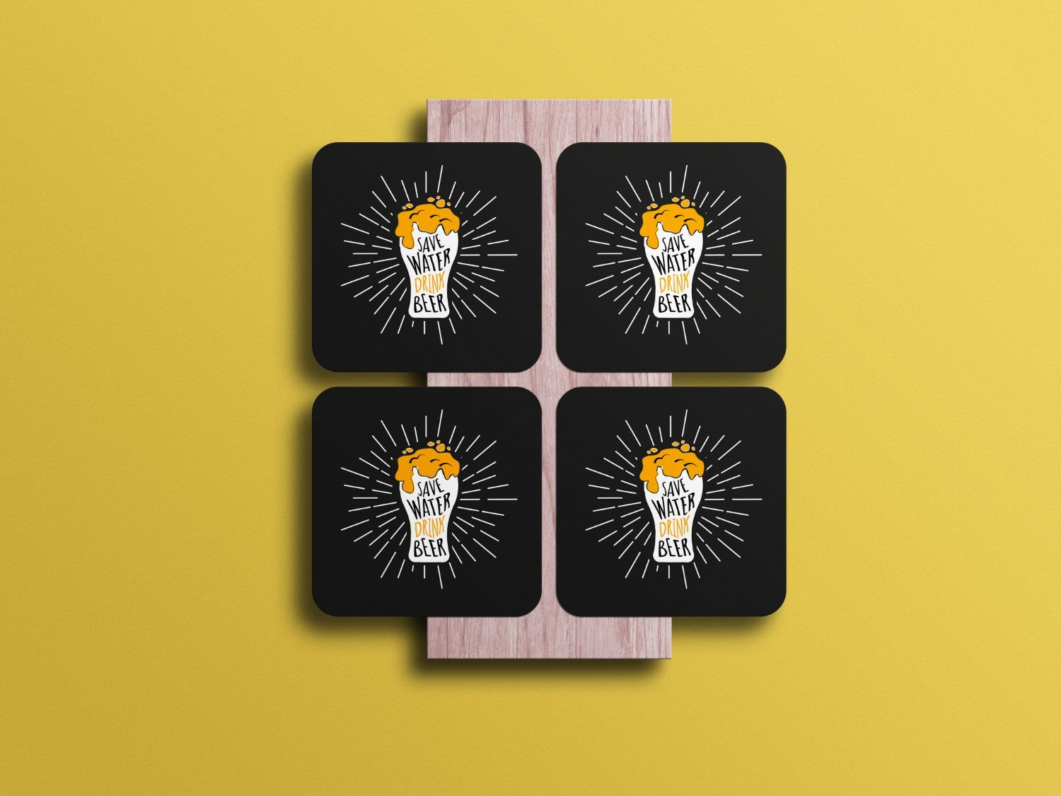 Pani Bachao, Beer Piyo Yojana: Drinks Coaster