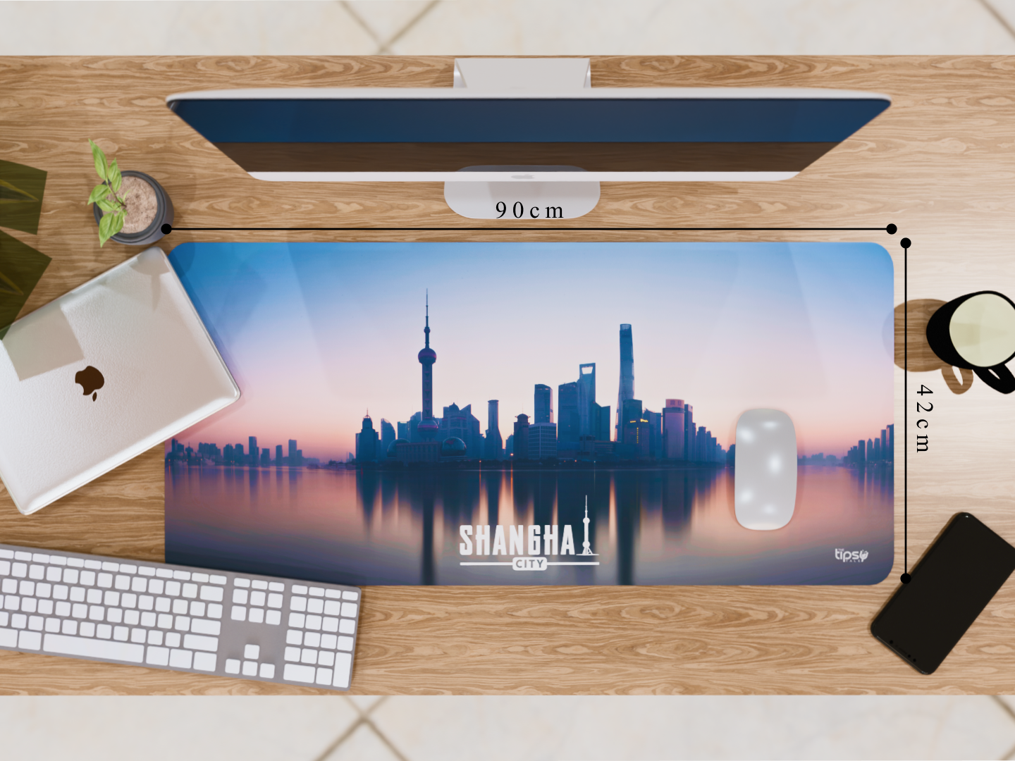 "Shanghai" Gaming Mousepad Elevate Your Gaming Experience