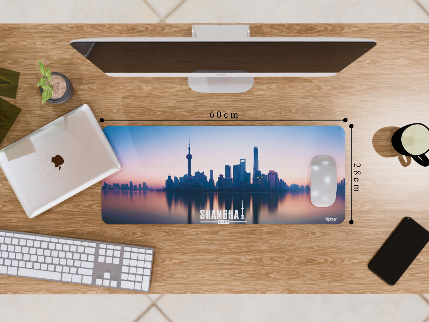 "Shanghai" Gaming Mousepad – Elevate Your Gaming Experience