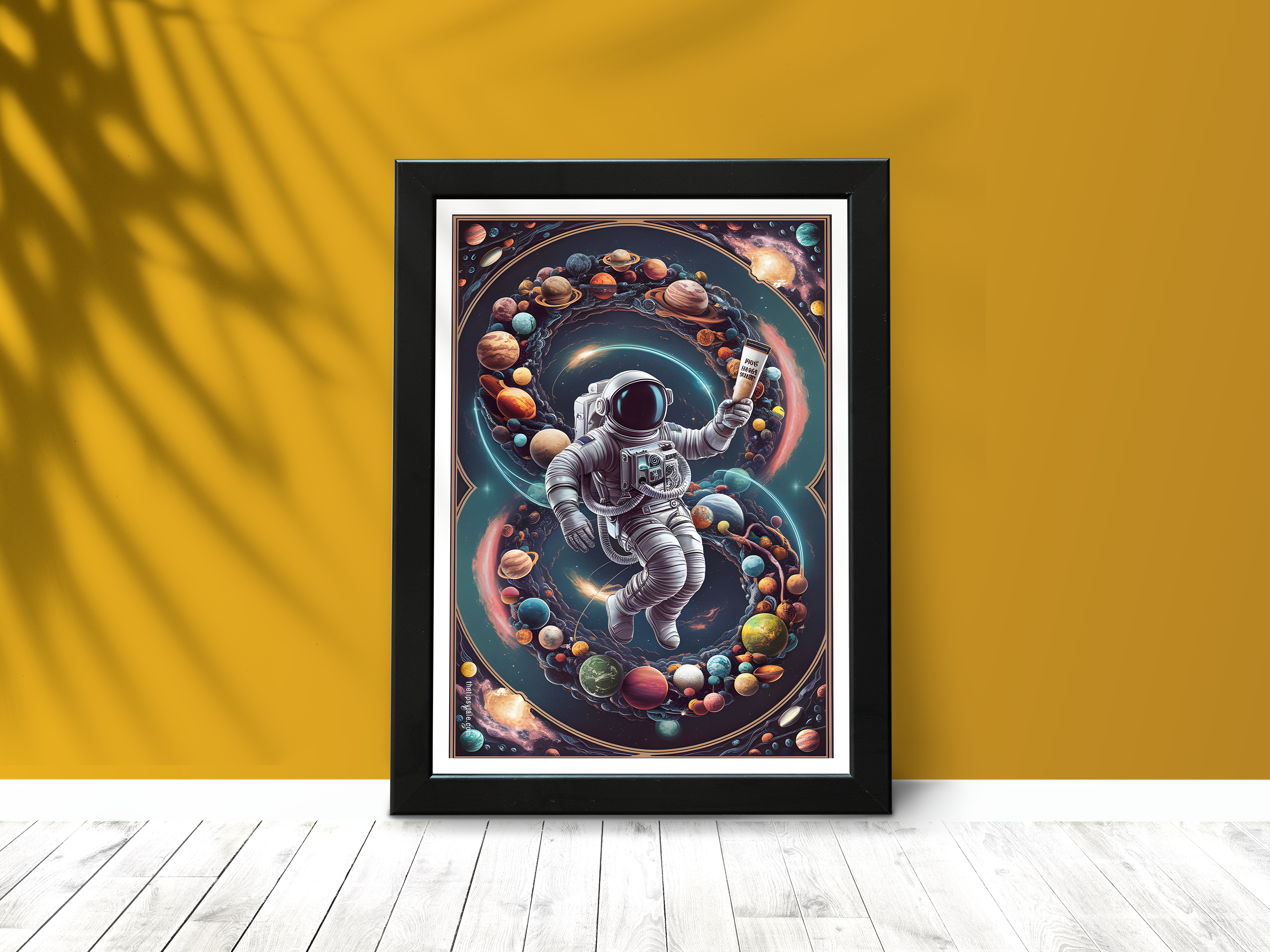 "Yuri in Space" Poster – Add a Touch of Personality to Your Space