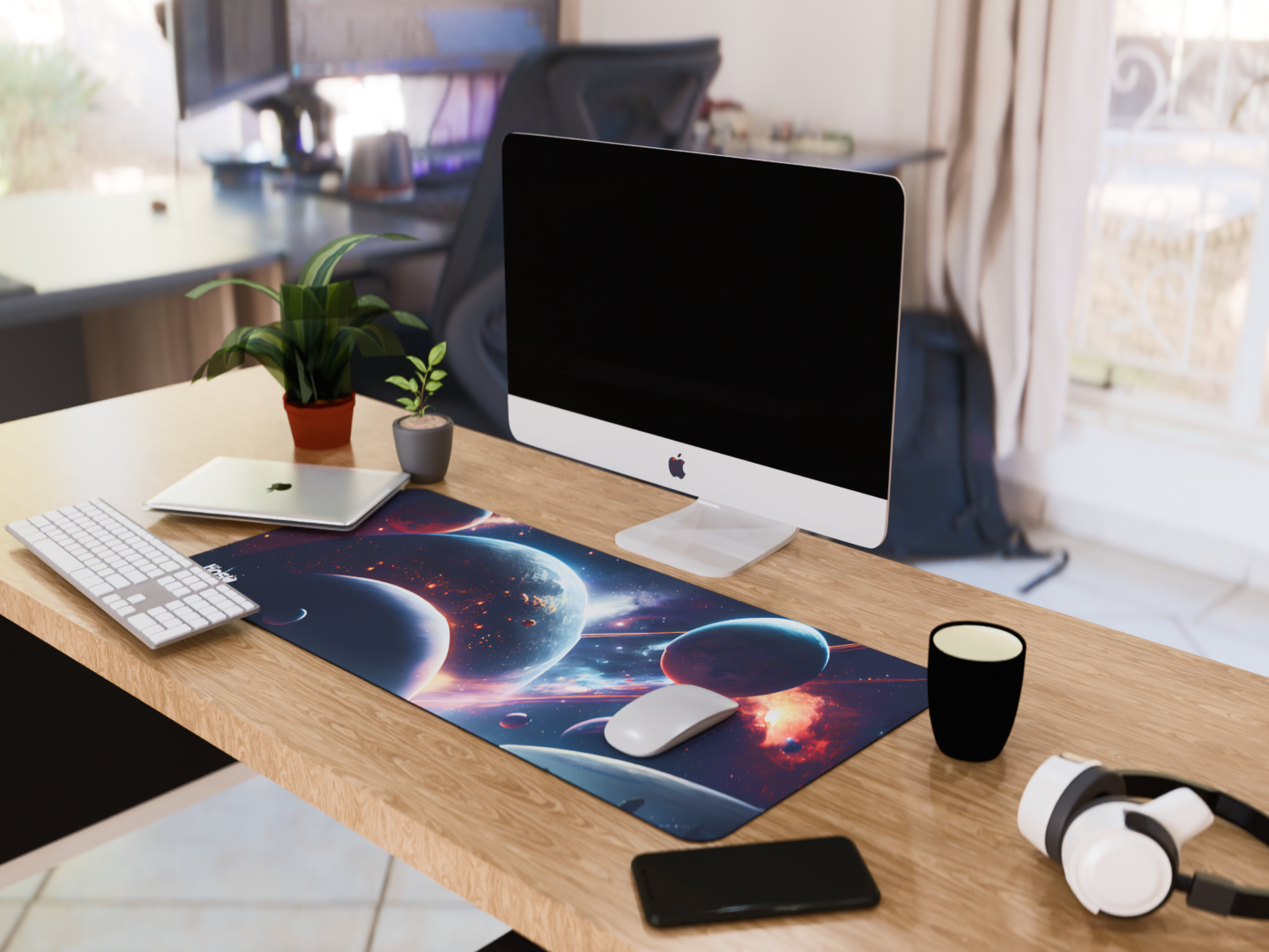 "Galaxy View" Gaming Mousepad Elevate Your Gaming Experience