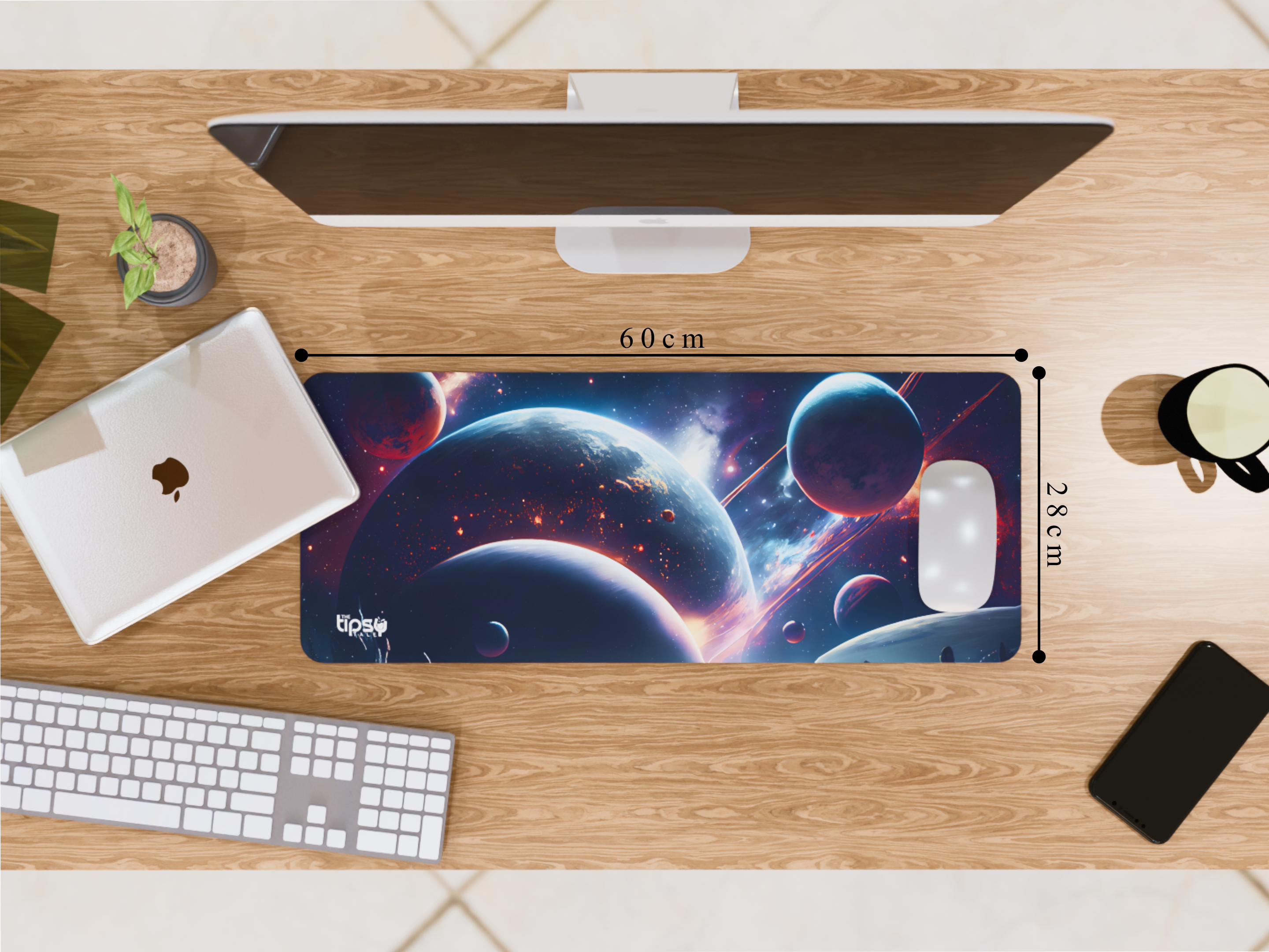"Galaxy View" Gaming Mousepad – Elevate Your Gaming Experience