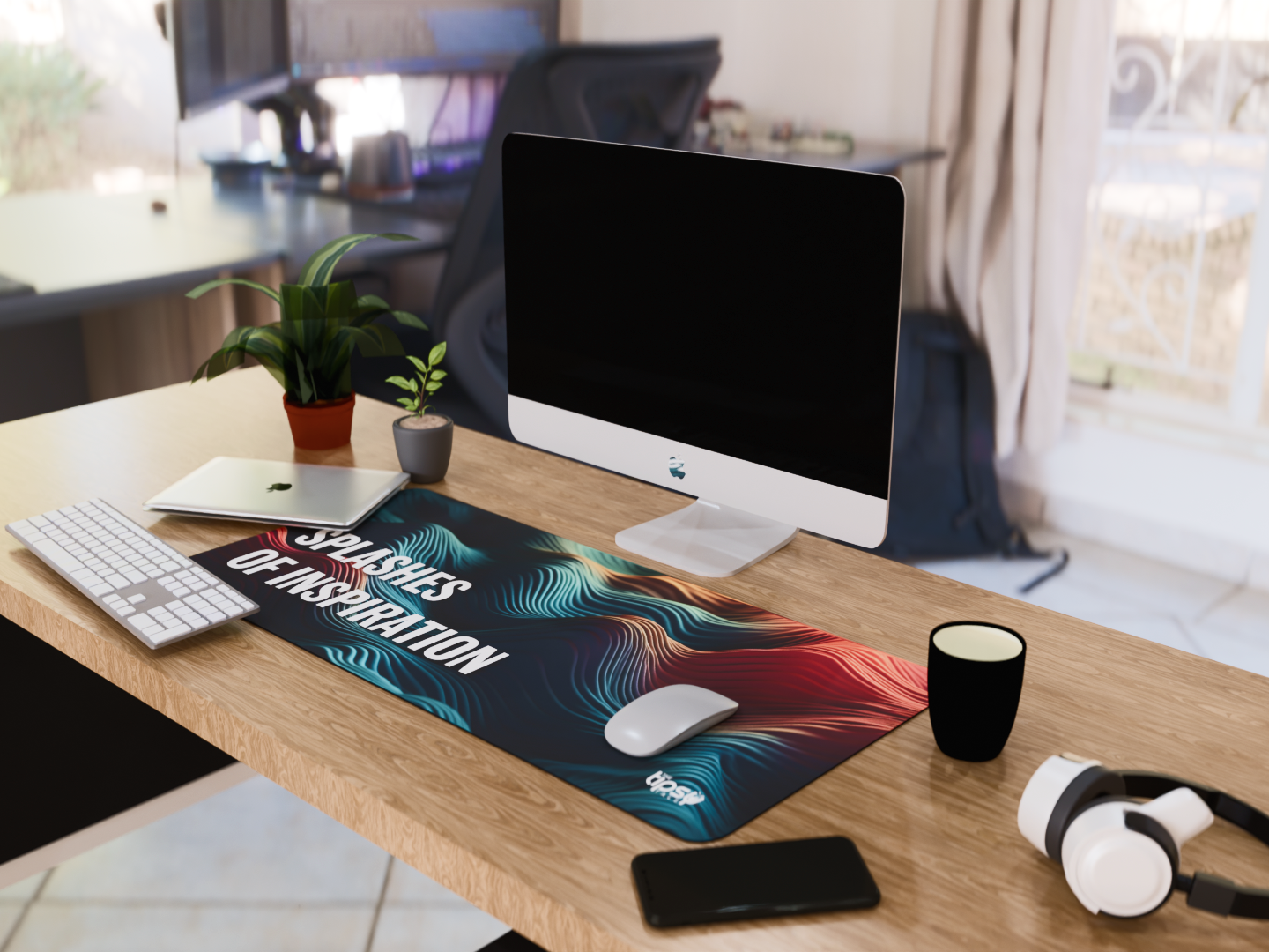 "Ideas Uncorked" Gaming Mousepad Elevate Your Gaming Experience