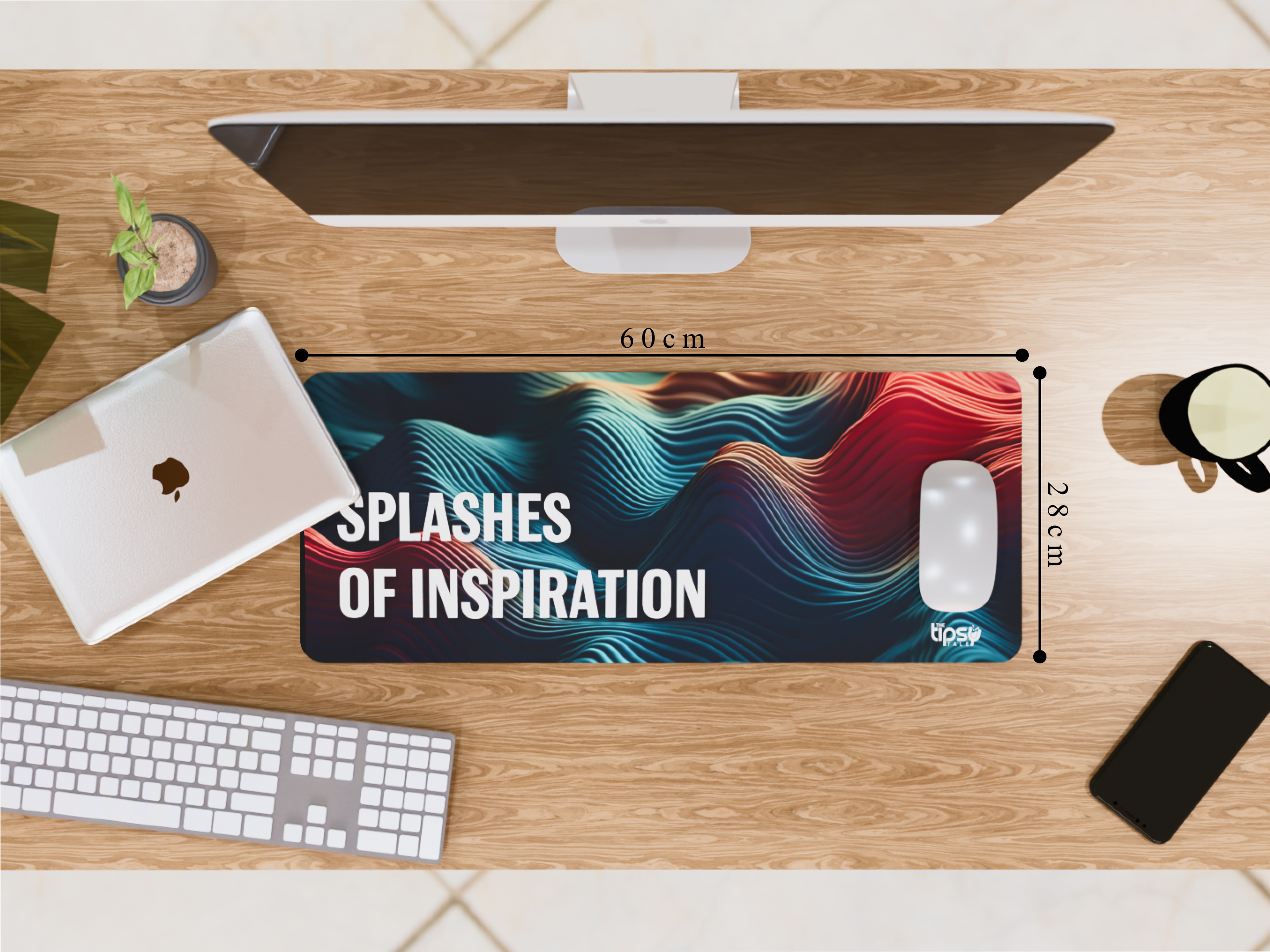 "Ideas Uncorked" Gaming Mousepad Elevate Your Gaming Experience