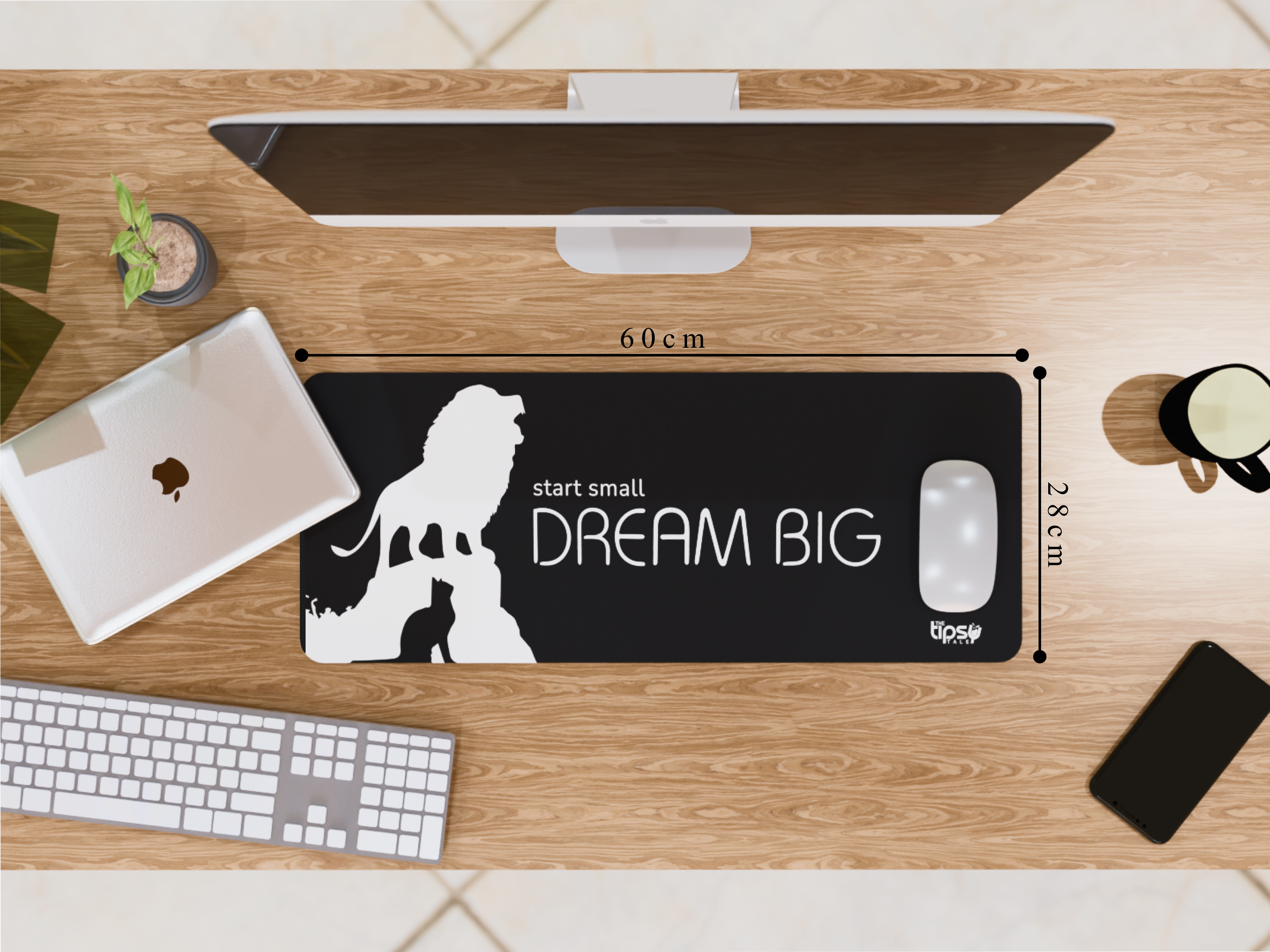 "Dream Big" Gaming Mousepad Elevate Your Gaming Experience