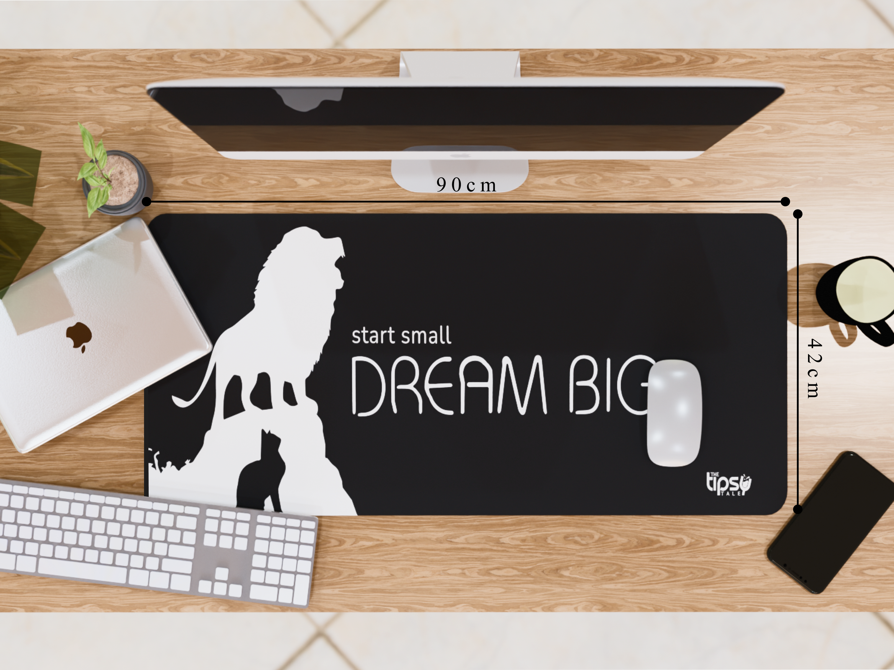 "Dream Big" Gaming Mousepad Elevate Your Gaming Experience