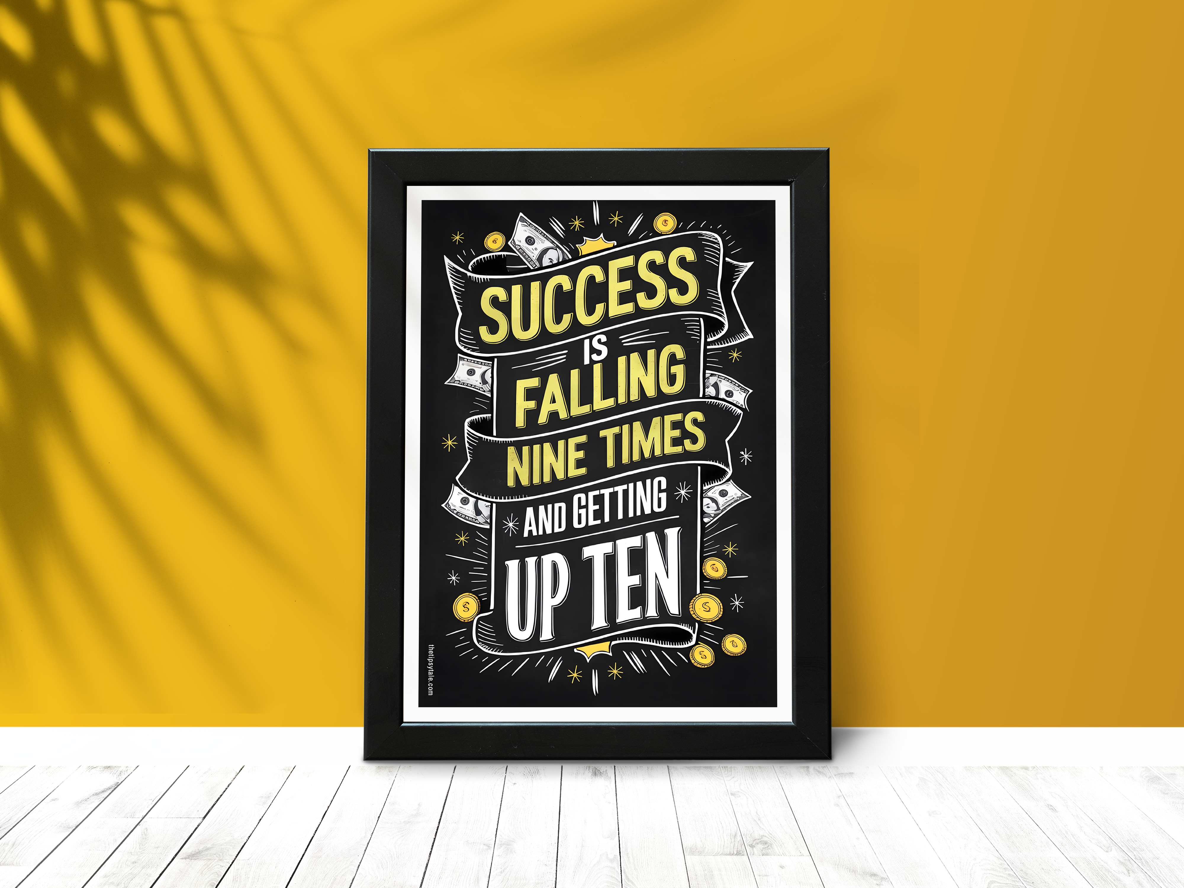 "The Success Code" Poster – Add a Touch of Personality to Your Space