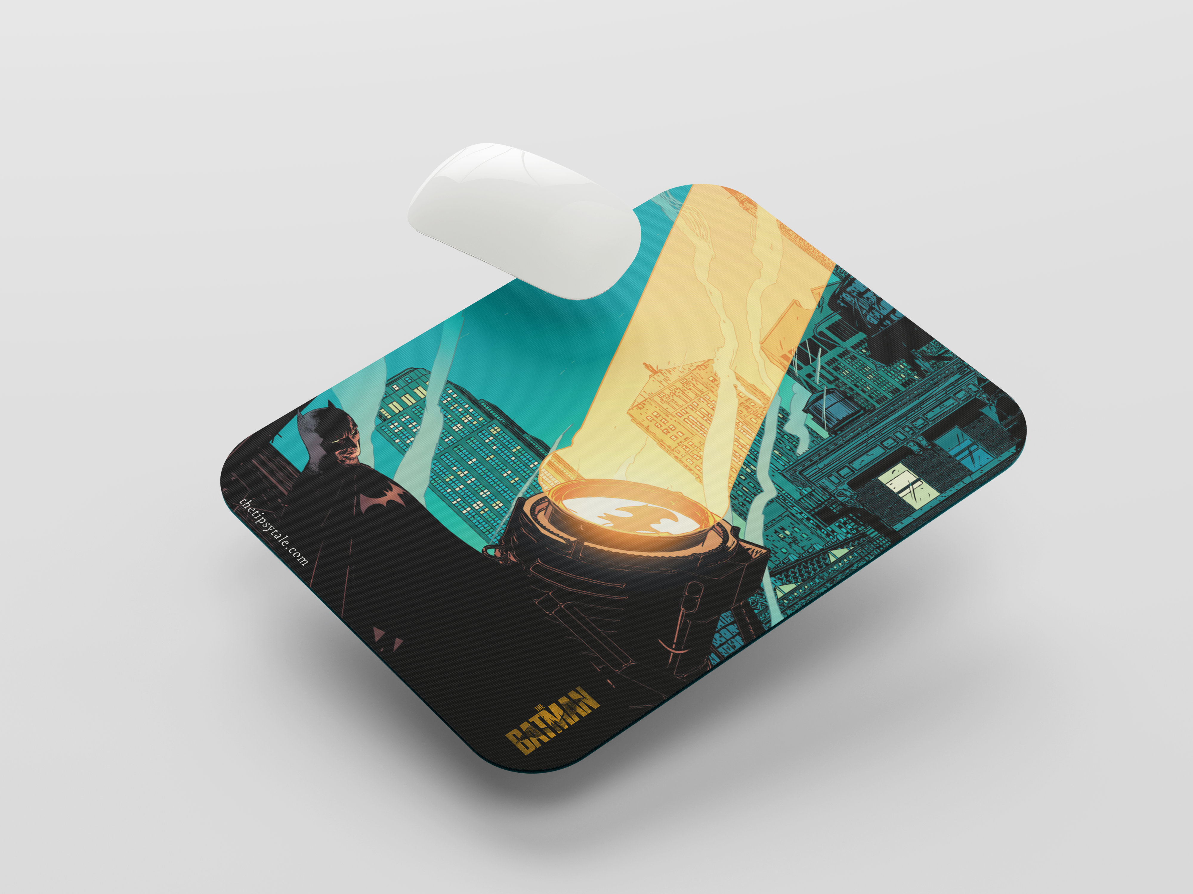 "BatMan DC- Spotlight" Mousepad Enhance Your Workspace with Style