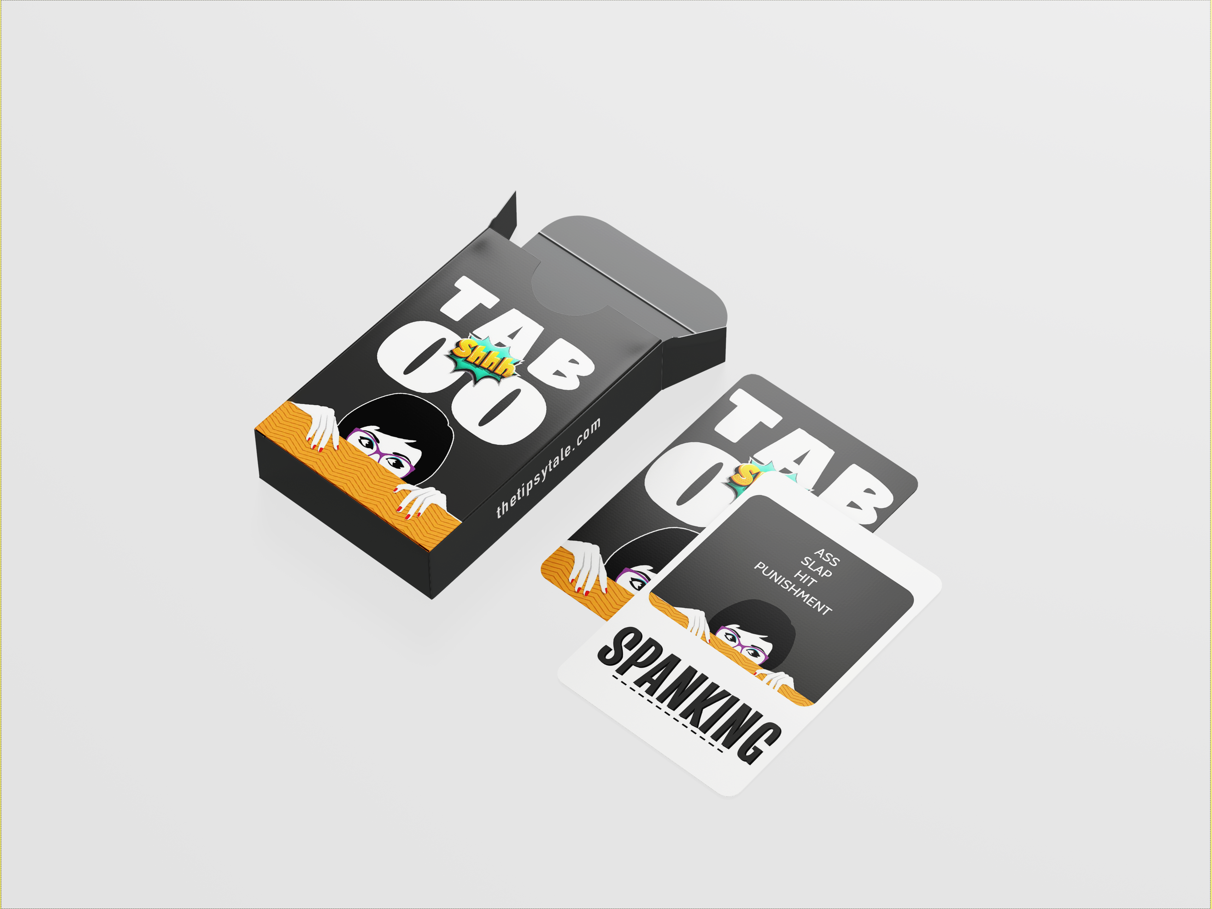 "TINDER COMBO" Set of 4 Poster, Coaster, Mousepad & Card Game- Fun Gift Set for Modern Romantics