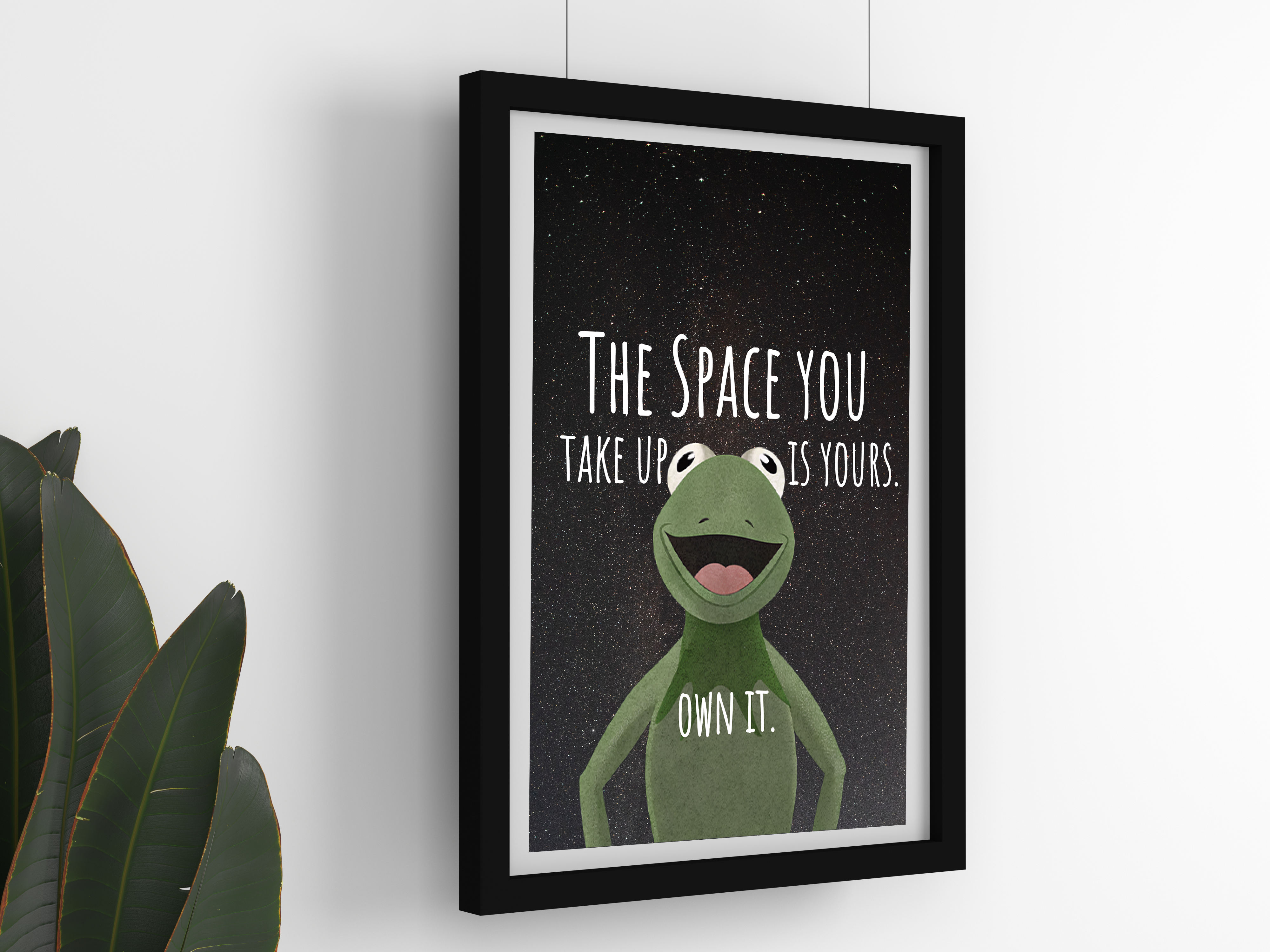 "Frog Up" your presence in the Office: Poster