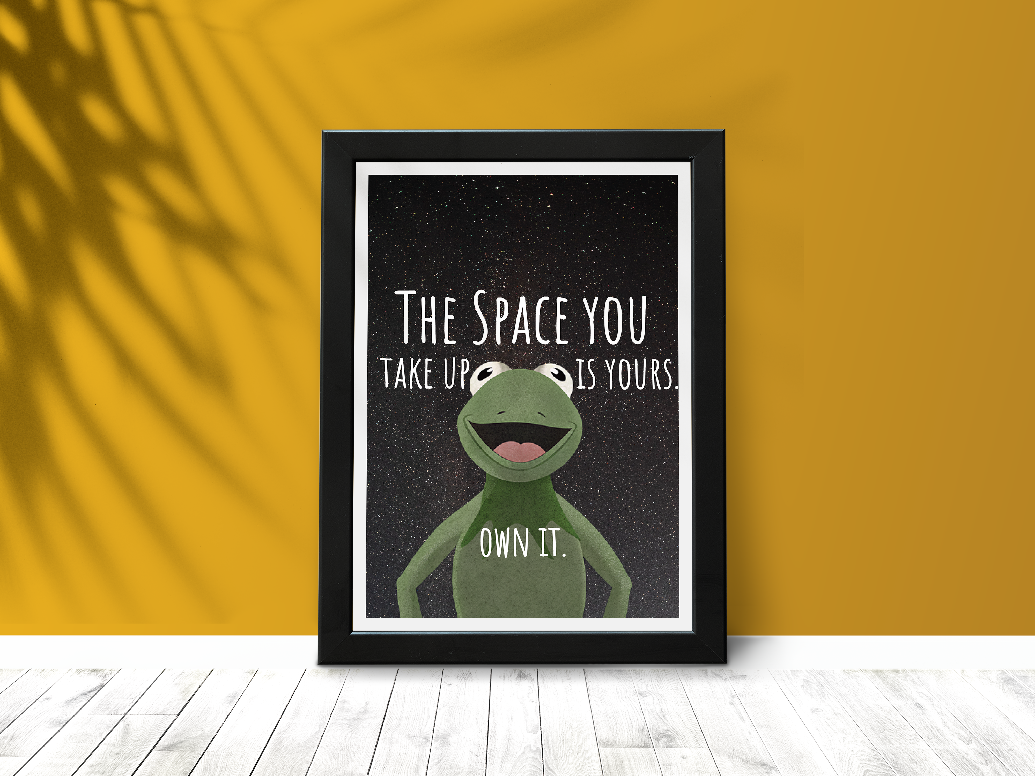 "Frog Up" your presence in the Office: Poster