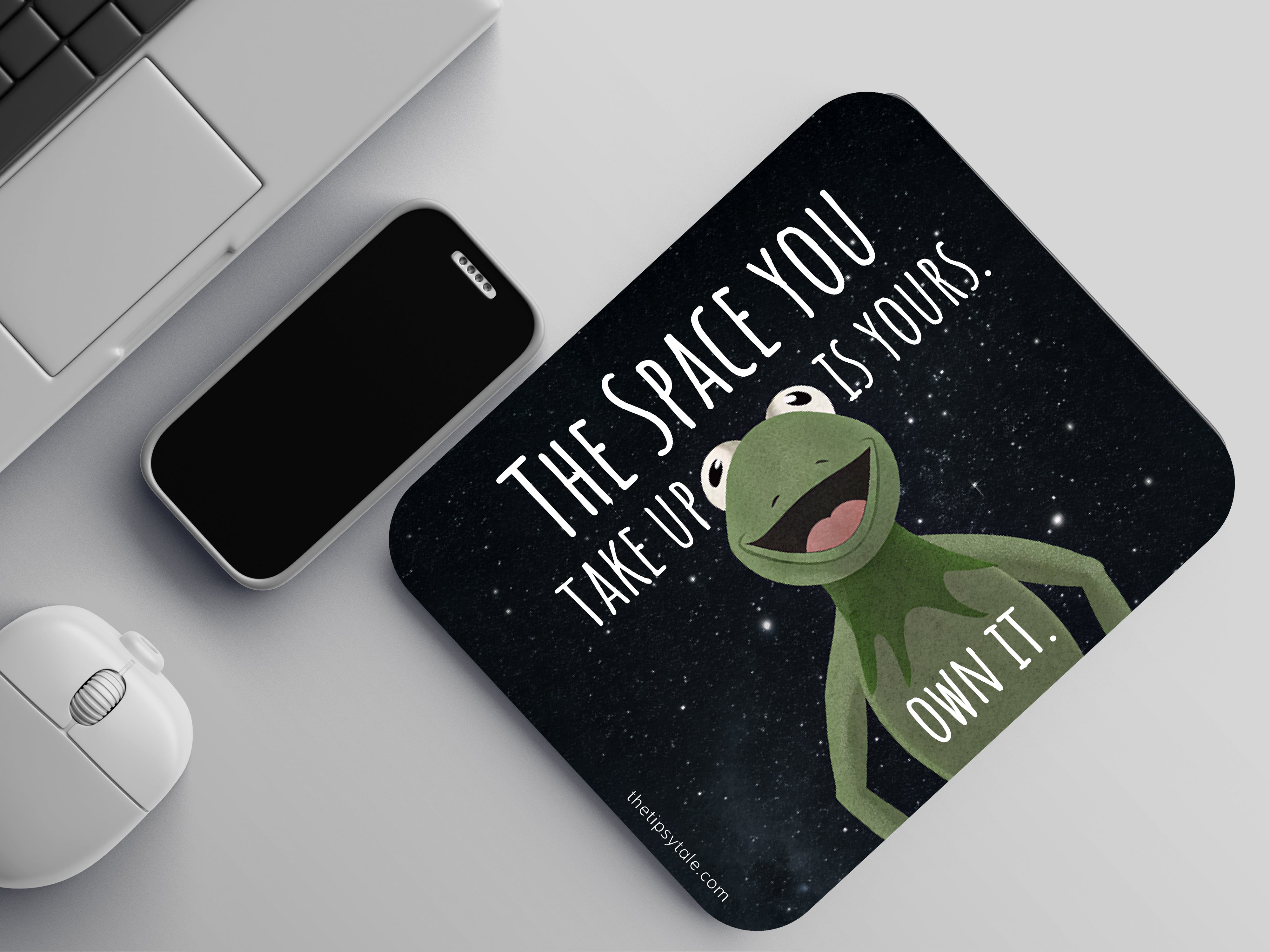 Leap Towards the space you want to Own Just like a मेंढक!: MousePad