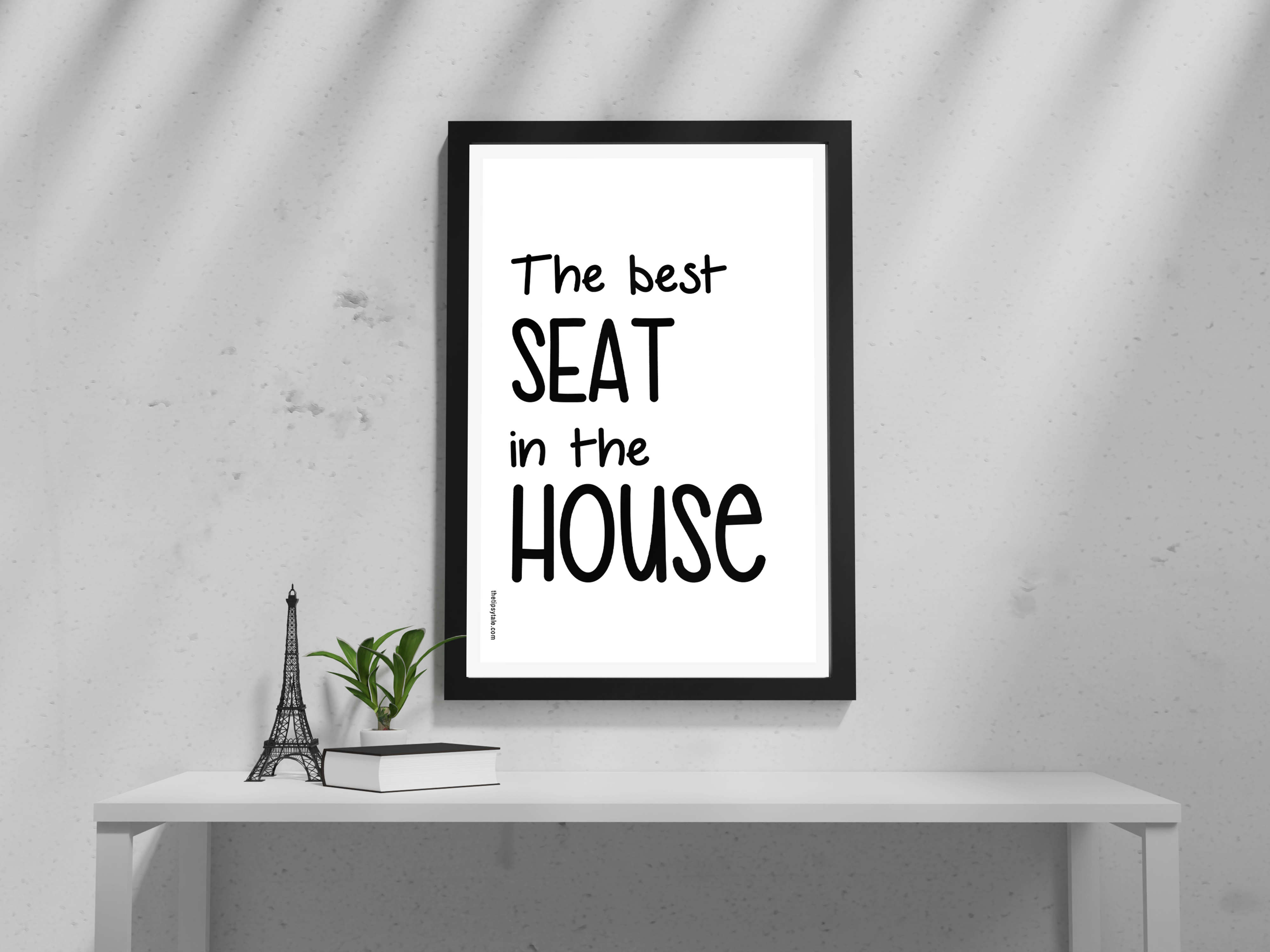 "The VIP Spot" Poster – Add a Touch of Personality to Your Space