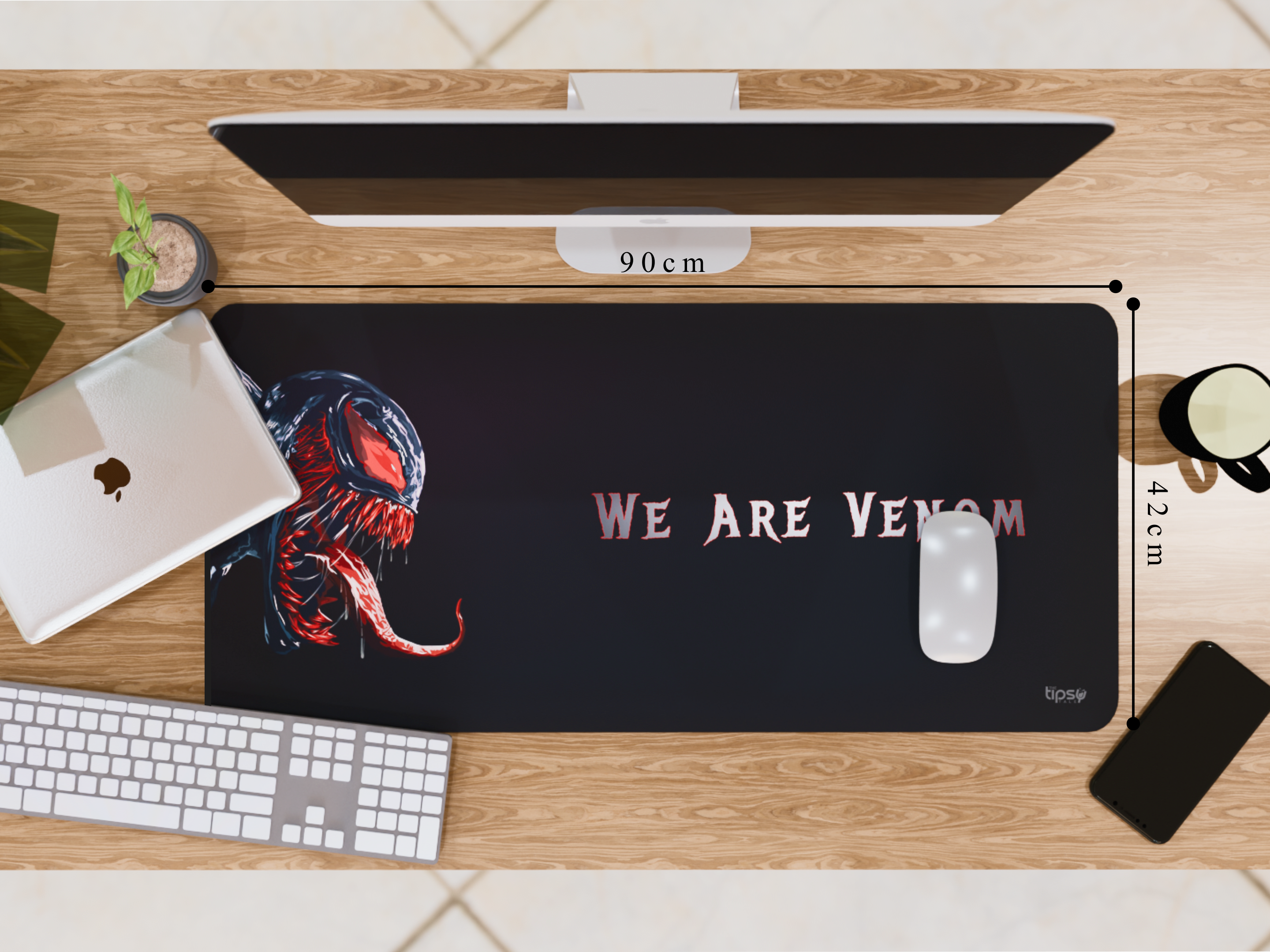 "Venom" Gaming Mousepad – Elevate Your Gaming Experience the Marvel Style