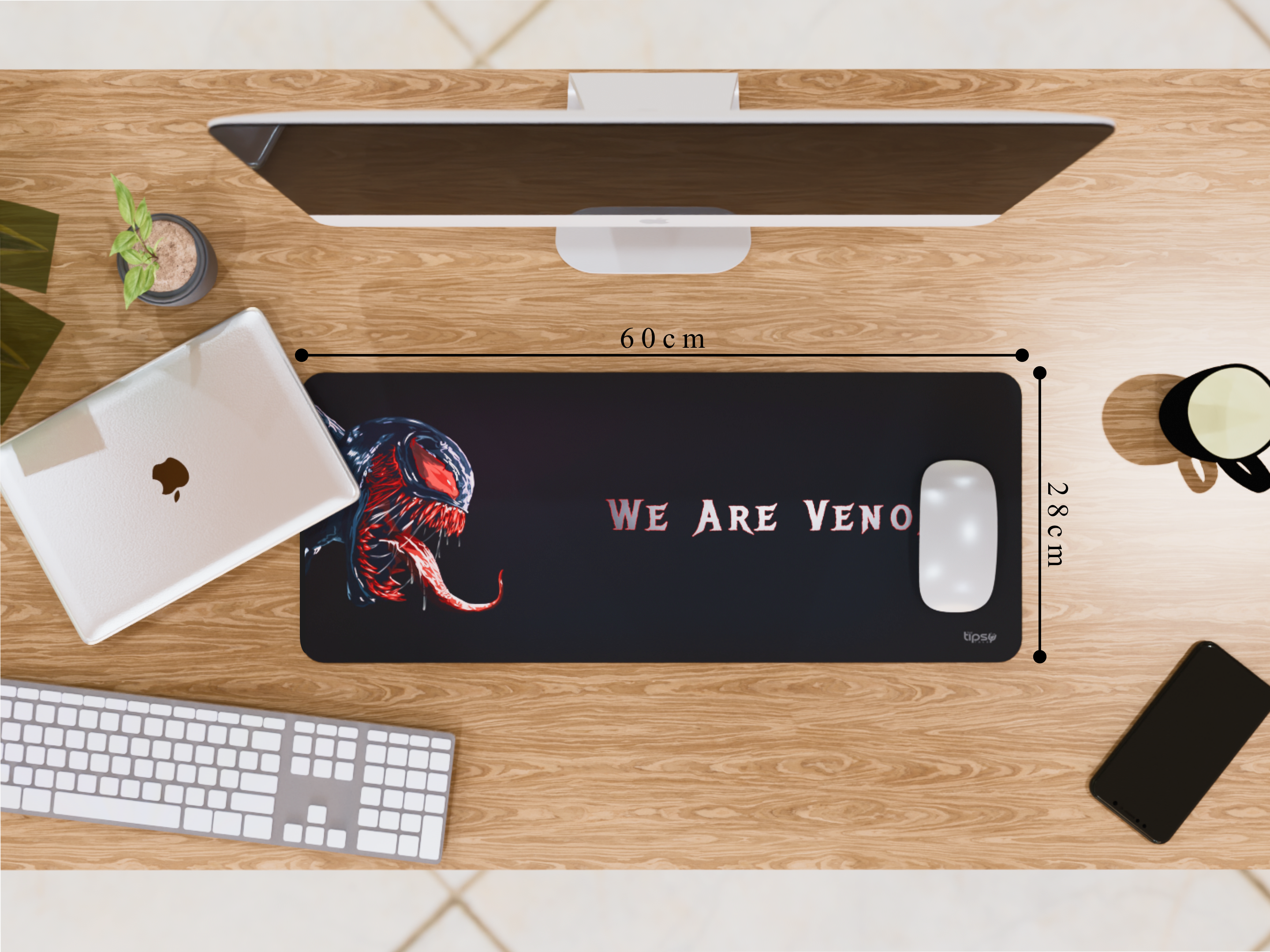 "Venom" Gaming Mousepad – Elevate Your Gaming Experience the Marvel Style