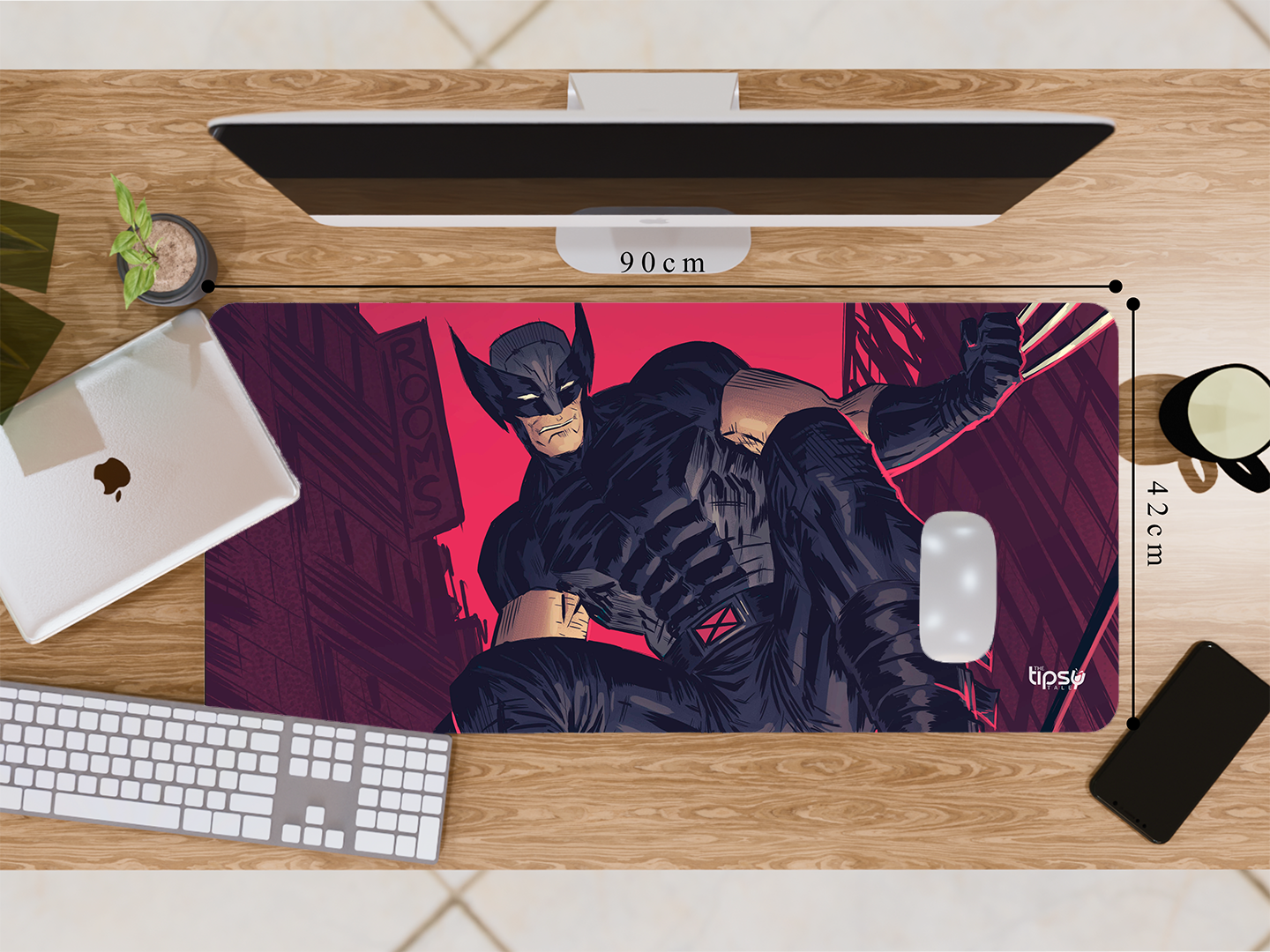 "WOLVERINE (BLACK SUIT)" Gaming Mousepad- Elevate Your Gaming Experience
