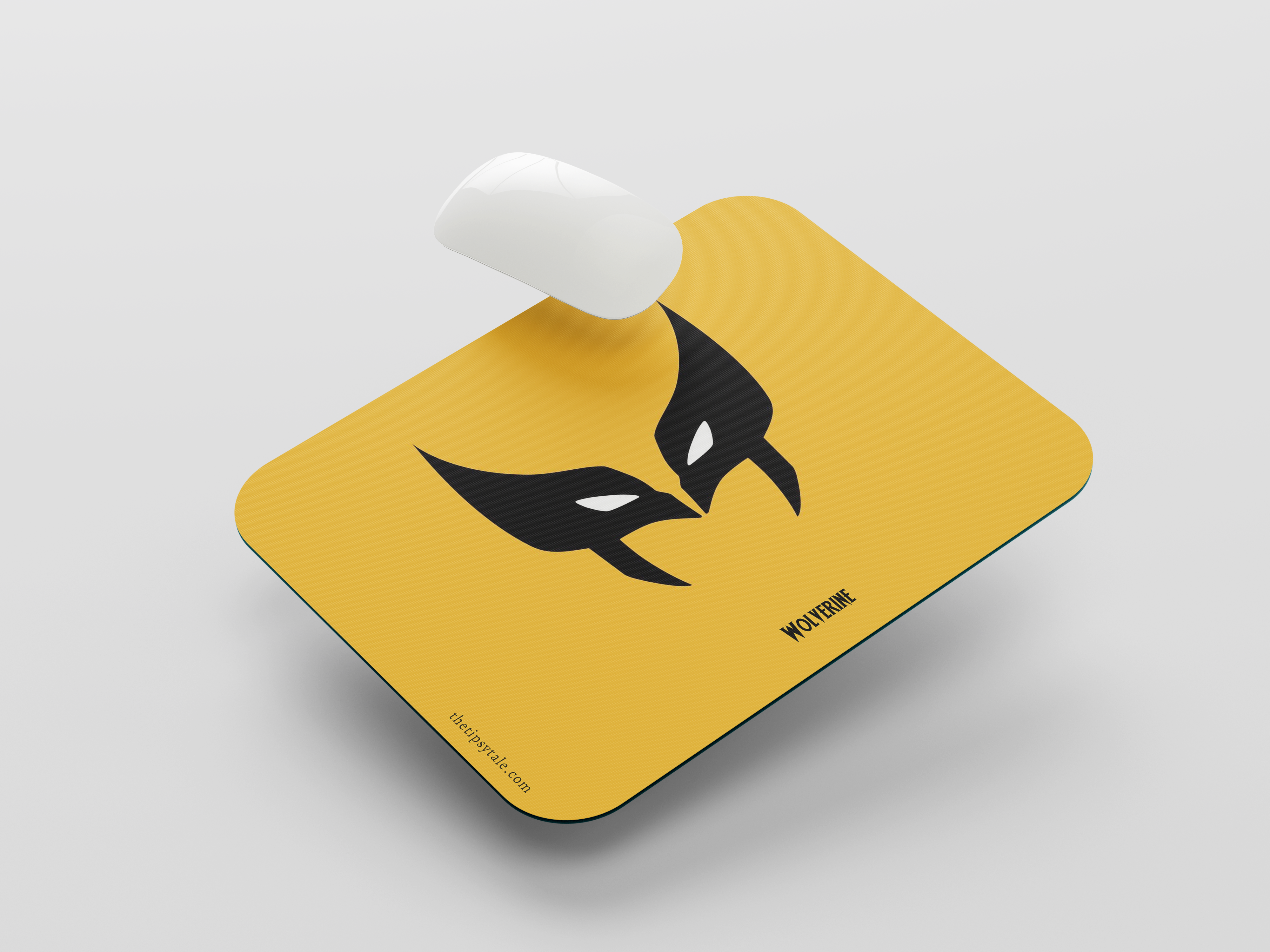 "WOLVERINE- EYE COVER" Mousepad Enhance Your Workspace with Style