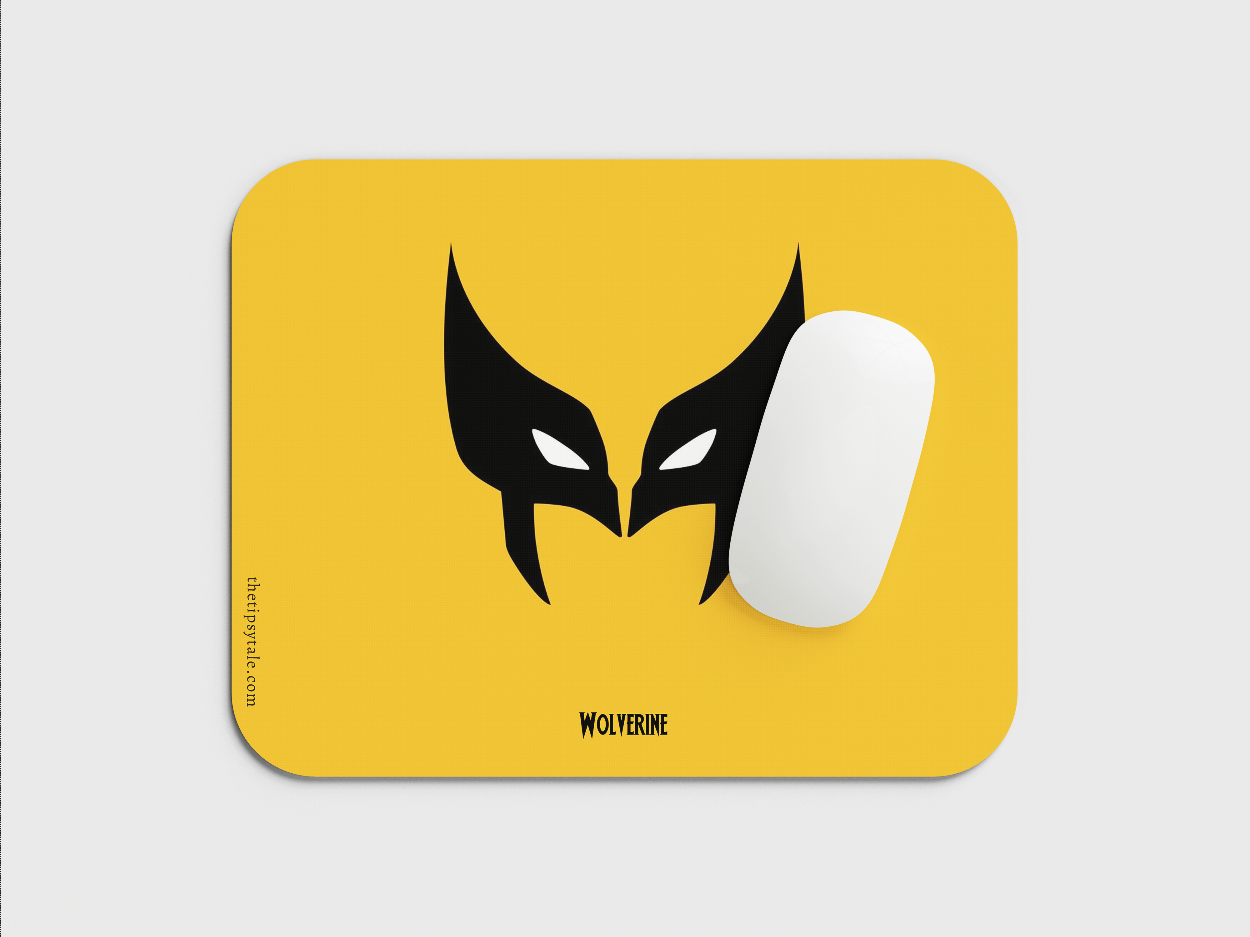 "WOLVERINE- EYE COVER" Mousepad Enhance Your Workspace with Style