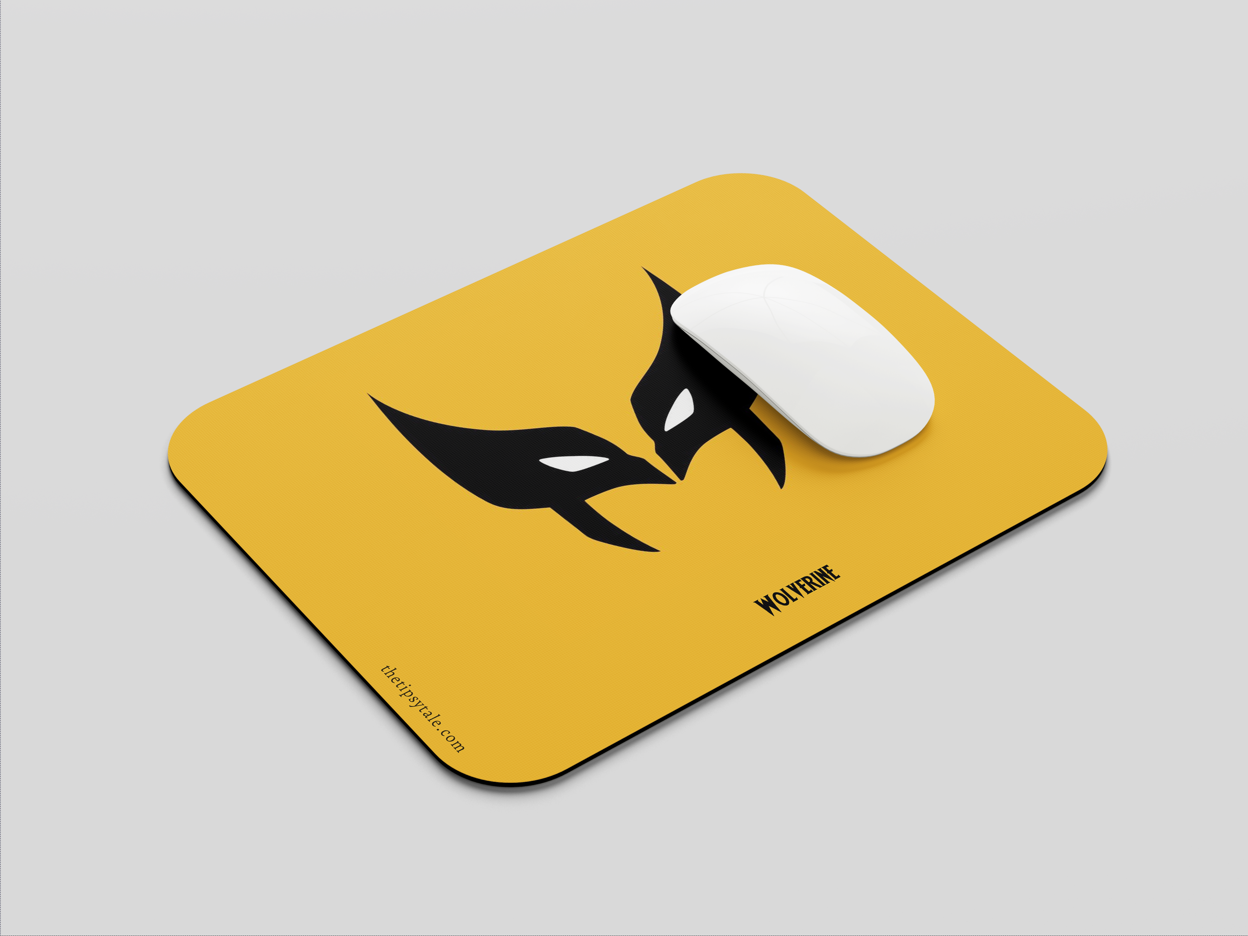 "WOLVERINE- EYE COVER" Mousepad Enhance Your Workspace with Style