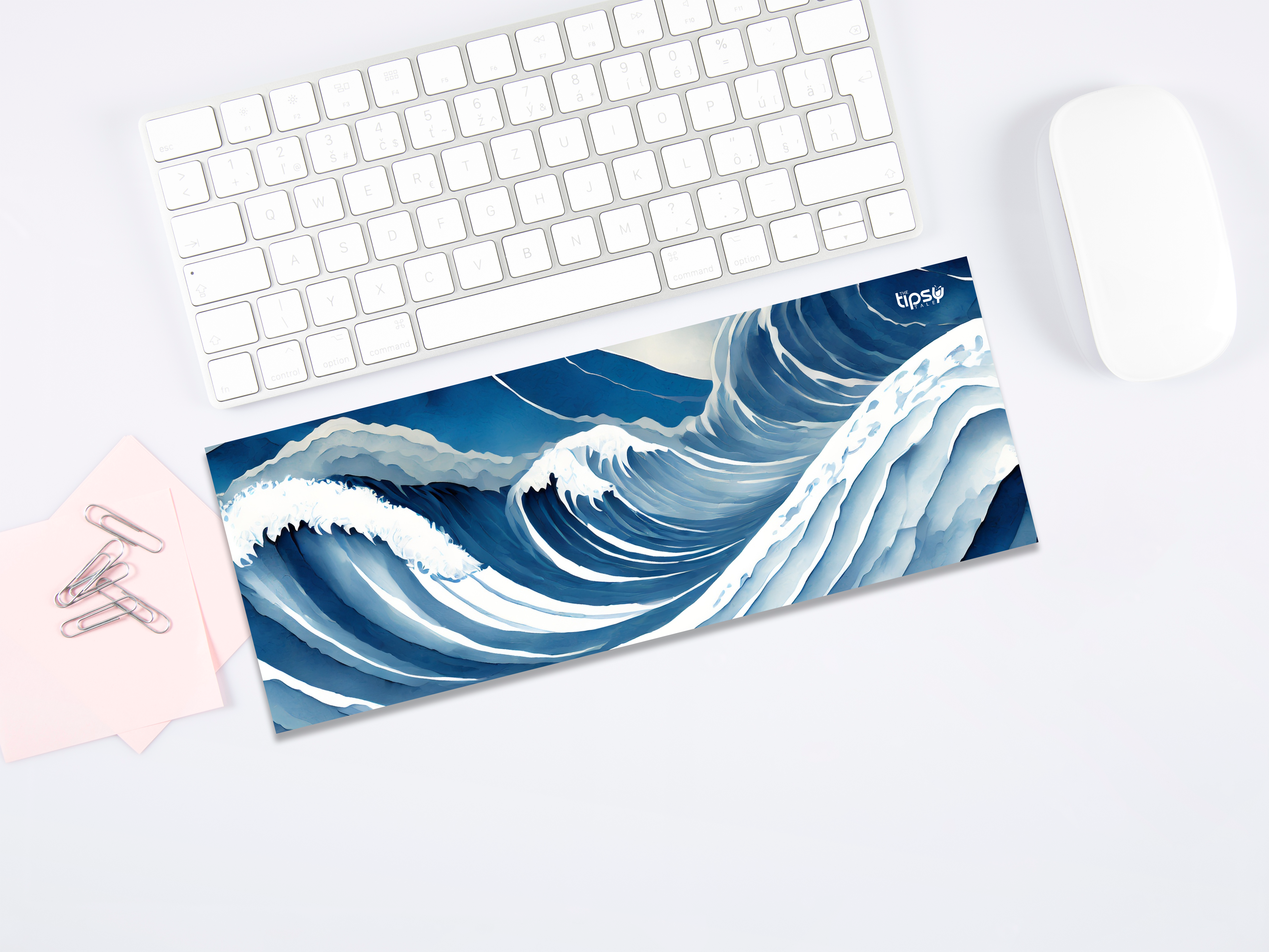Surf your way through tides: Oceanic Mouse Pad