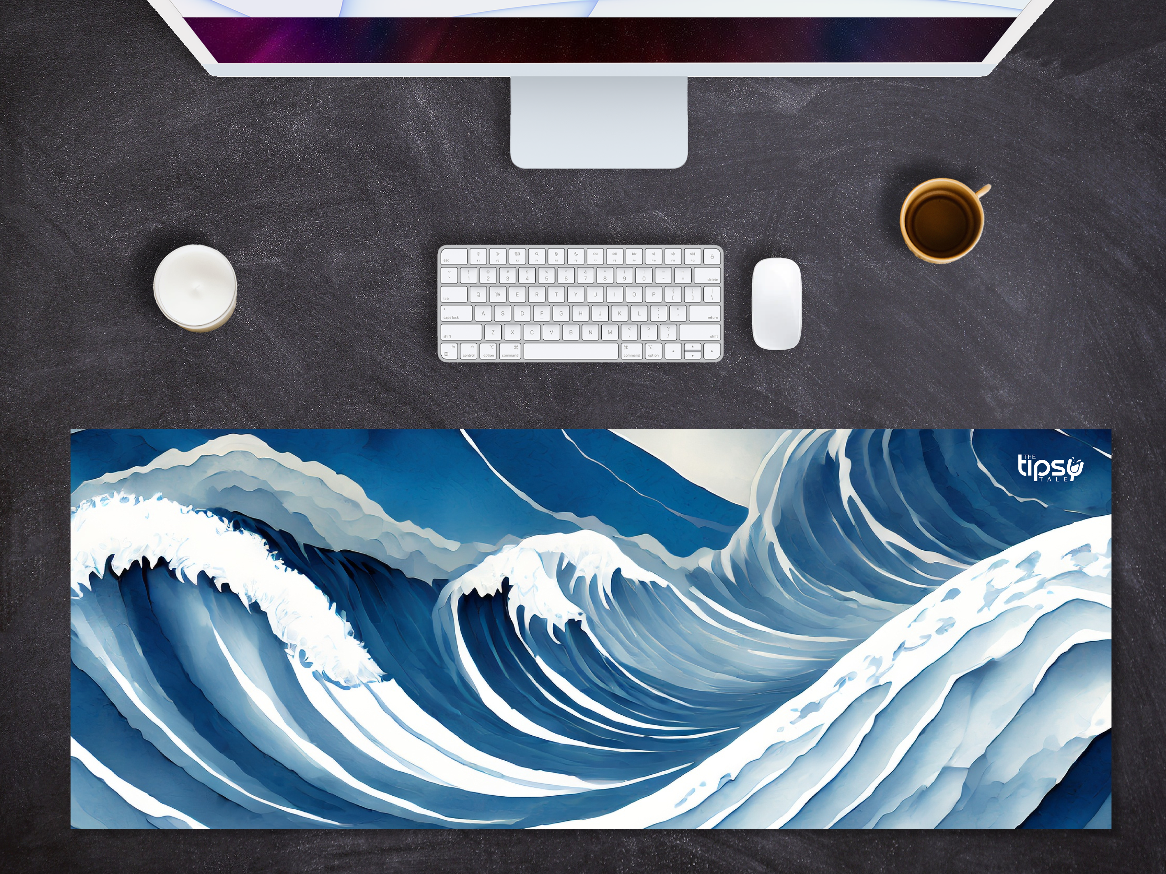 Surf your way through tides: Oceanic Mouse Pad