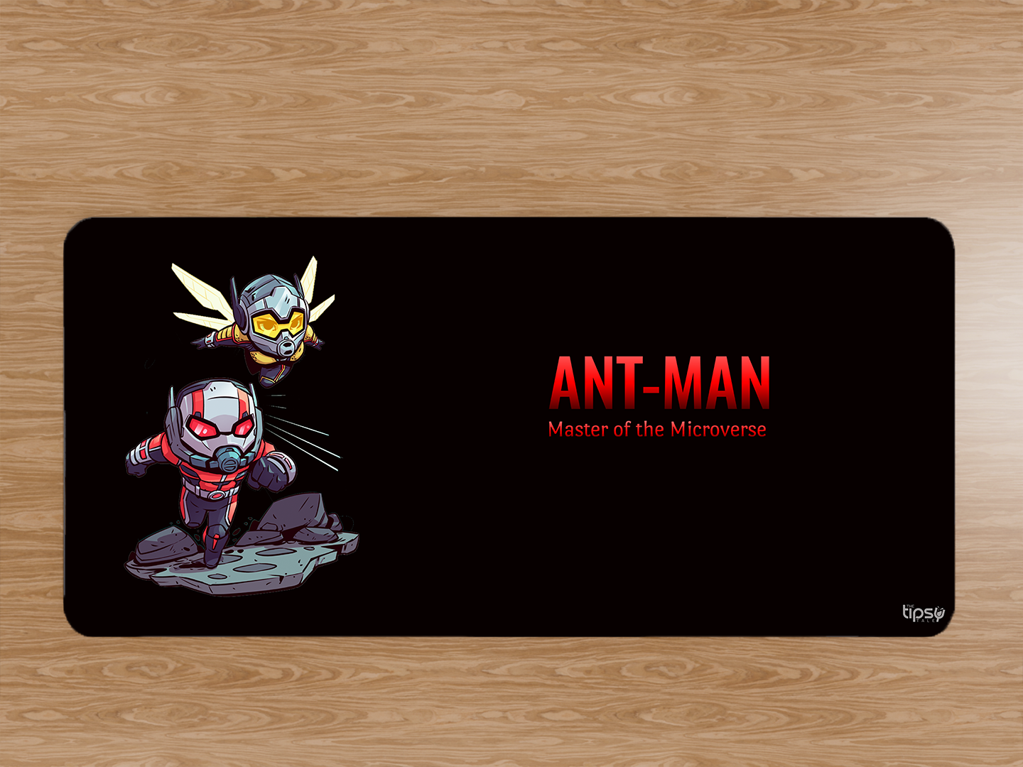 "Ant Man Doodle" Gaming Mousepad Elevate Your Gaming Experience the Marvel Style