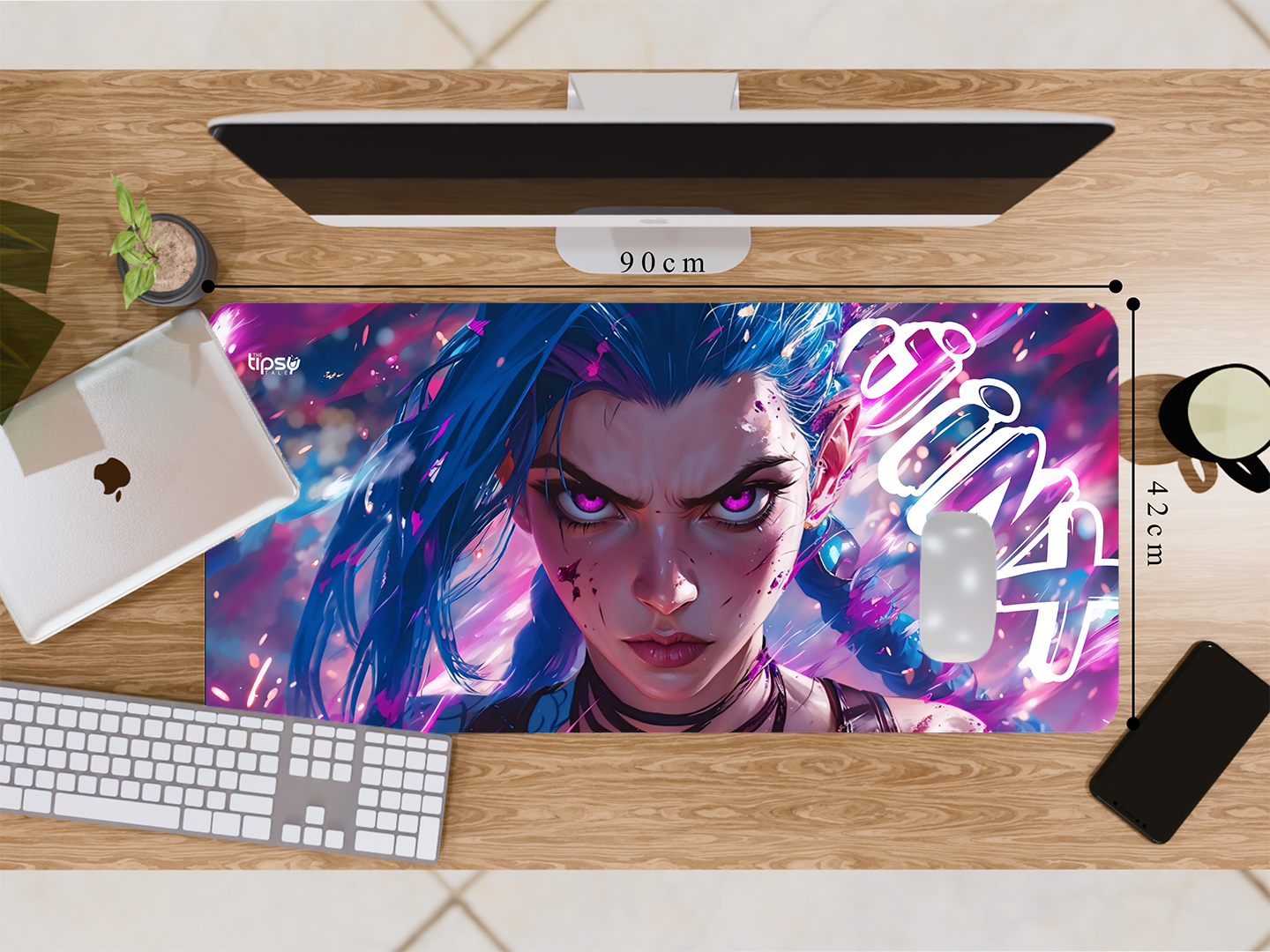 "JINX ARCANE " Gaming Mousepad – Elevate Your Gaming Experience