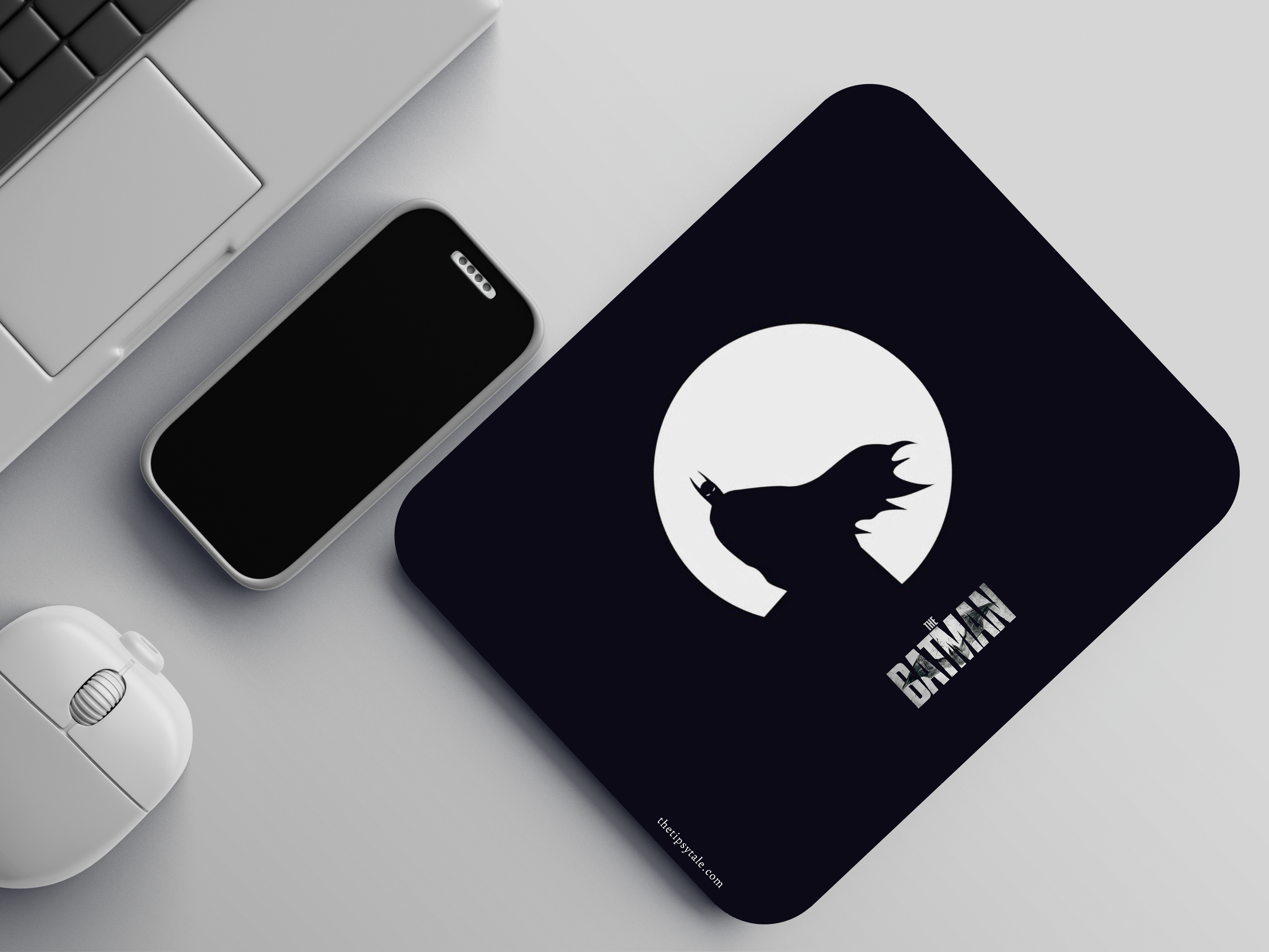 "BatMan DC- Moon Version" Mousepad Enhance Your Workspace with Style
