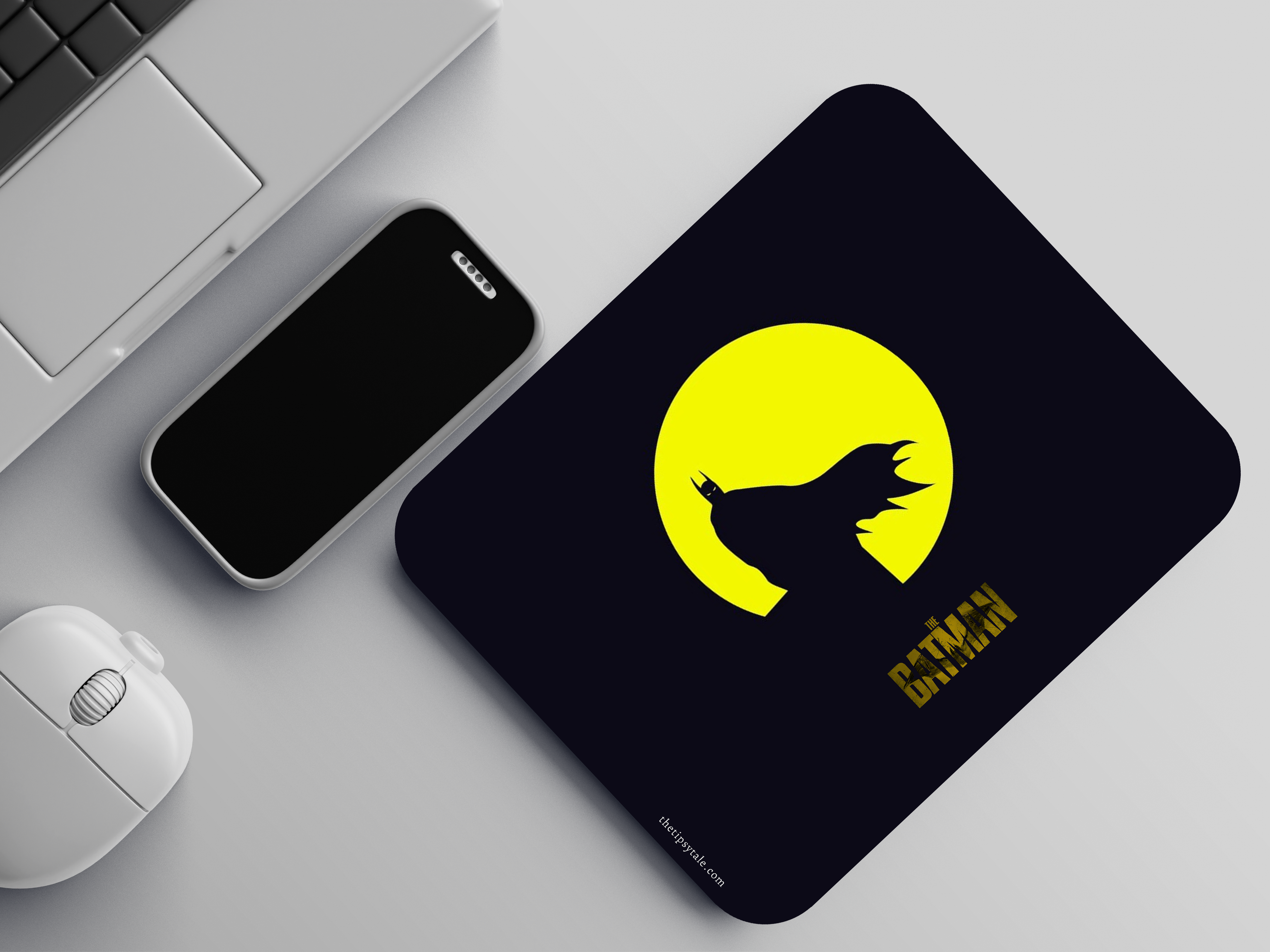 "BatMan DC- Moon Version" Mousepad Enhance Your Workspace with Style