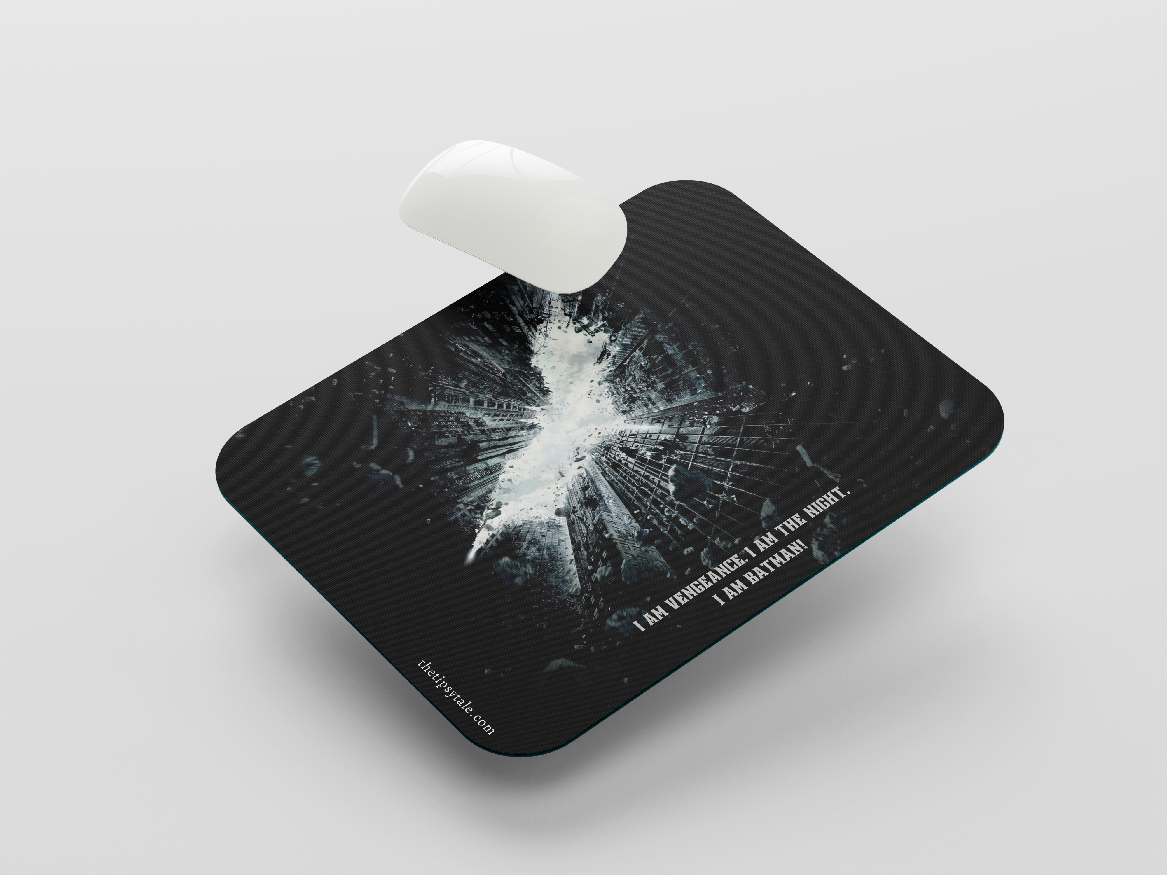 "I AM VENGEANCE" Mousepad Enhance Your Workspace with Style