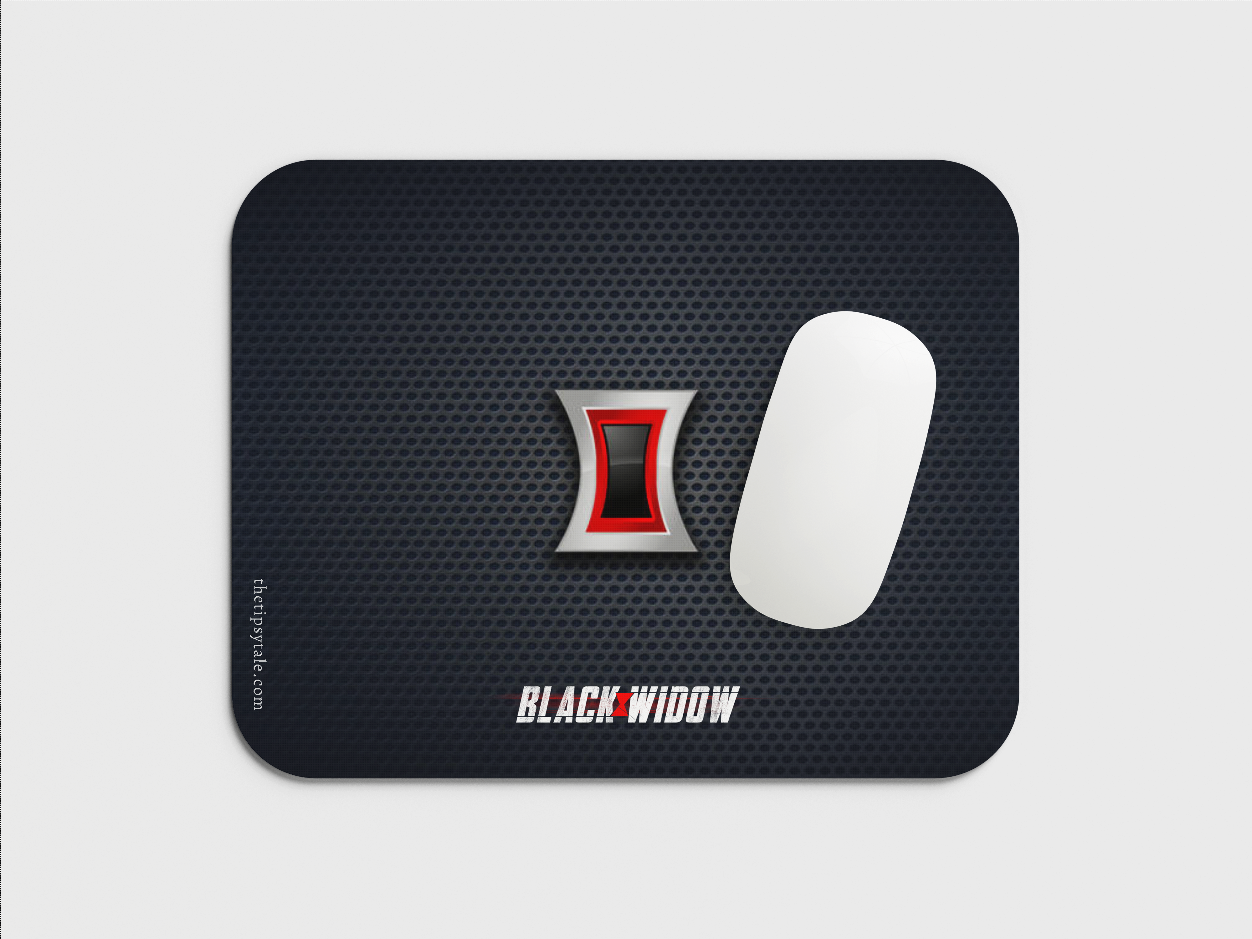 "BLACK WIDOW " Mousepad Enhance Your Workspace with Style