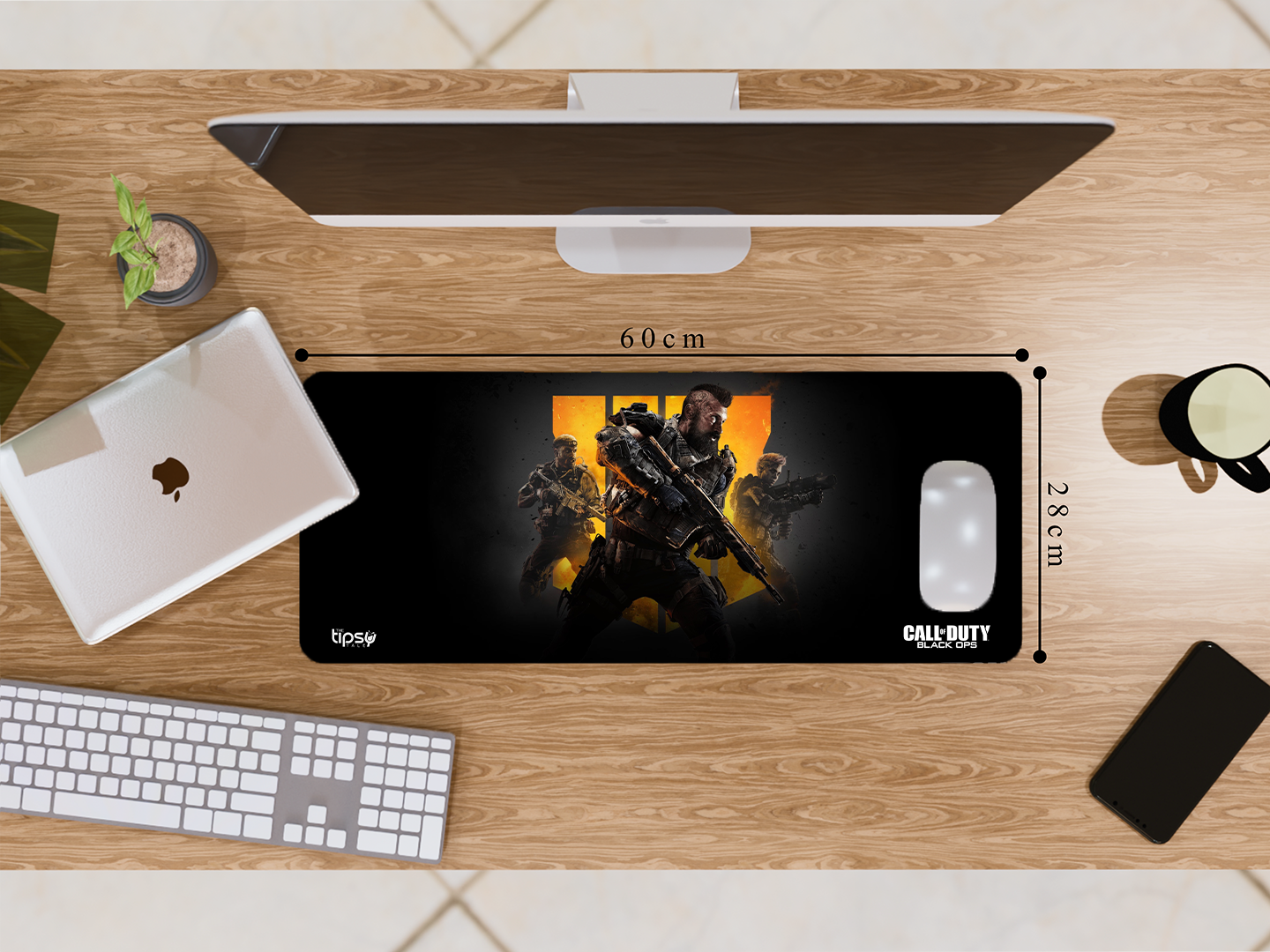 "CALL OF DUTY BLACK OPS" Gaming Mousepad- Elevate Your Gaming Experience
