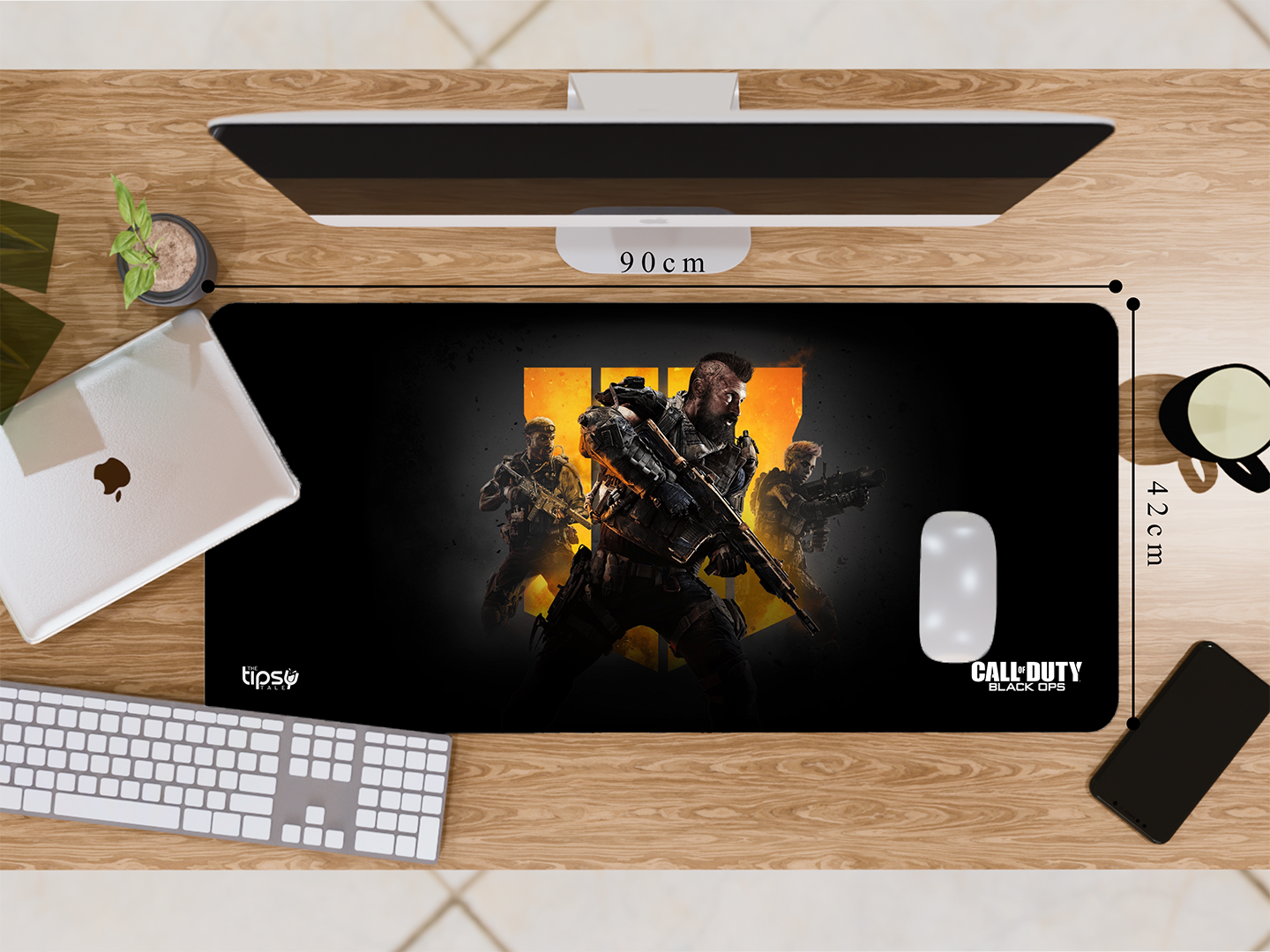 "CALL OF DUTY BLACK OPS" Gaming Mousepad- Elevate Your Gaming Experience