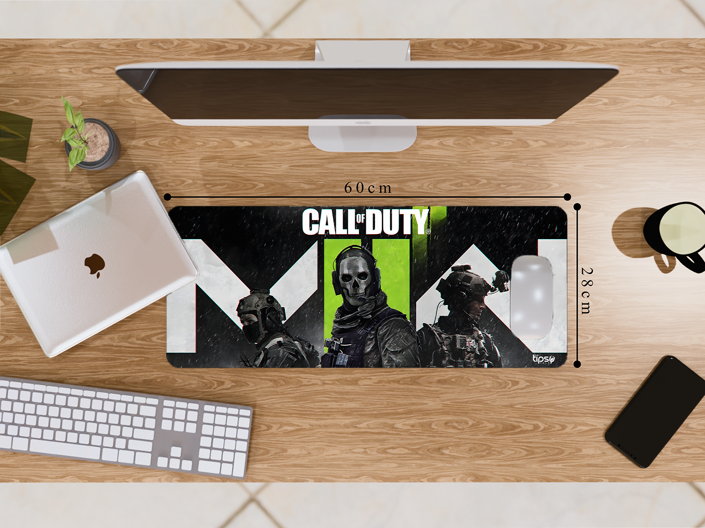 "CALL OF DUTY M2W" Gaming Mousepad- Elevate Your Gaming Experience