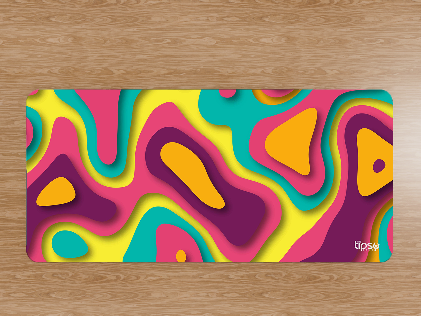 "ABSTRACT ISLANDS" Gaming Mousepad Elevate Your Gaming Experience