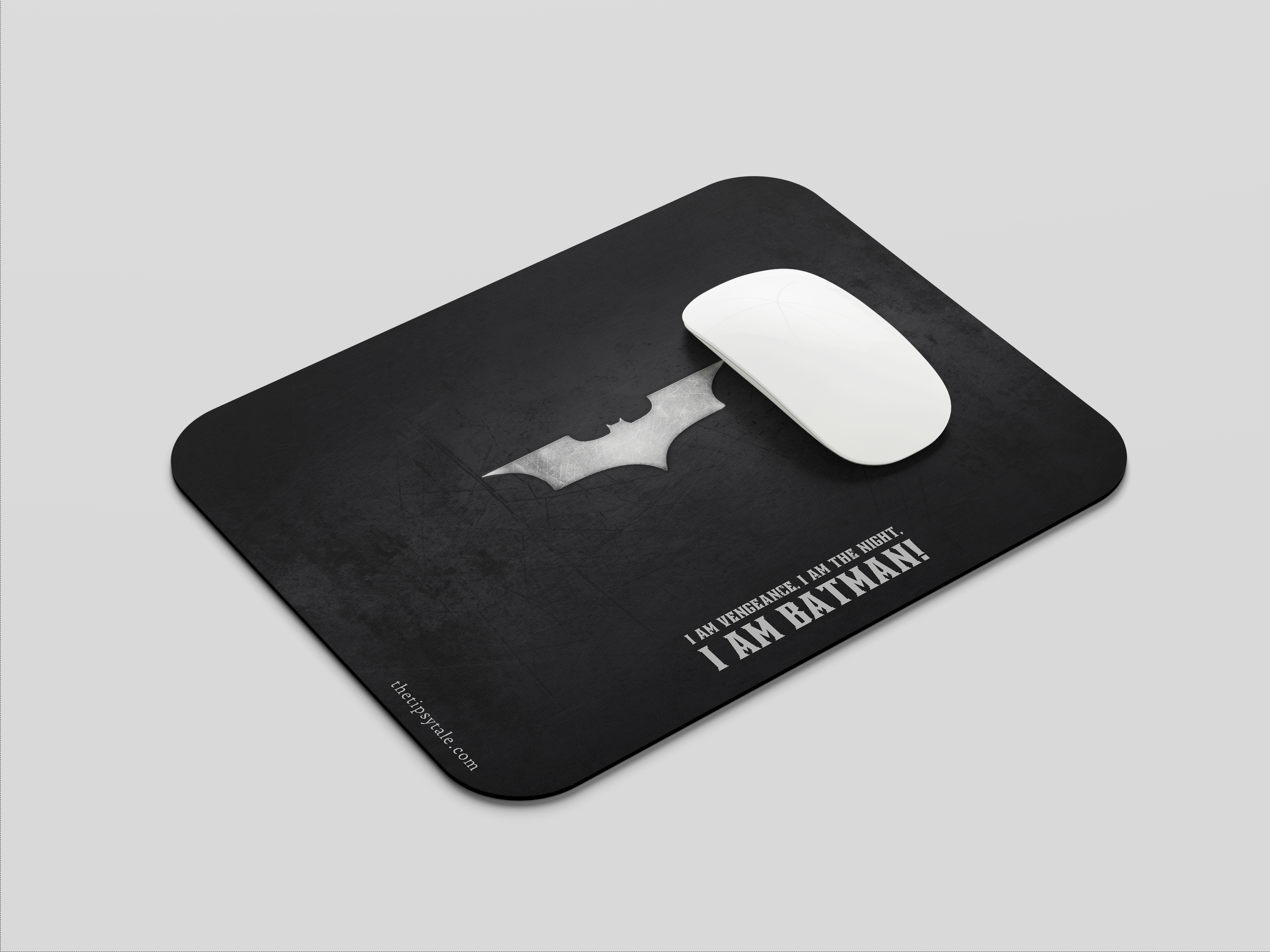 "DARK NIGHT BATMAN" Mousepad Enhance Your Workspace with Style