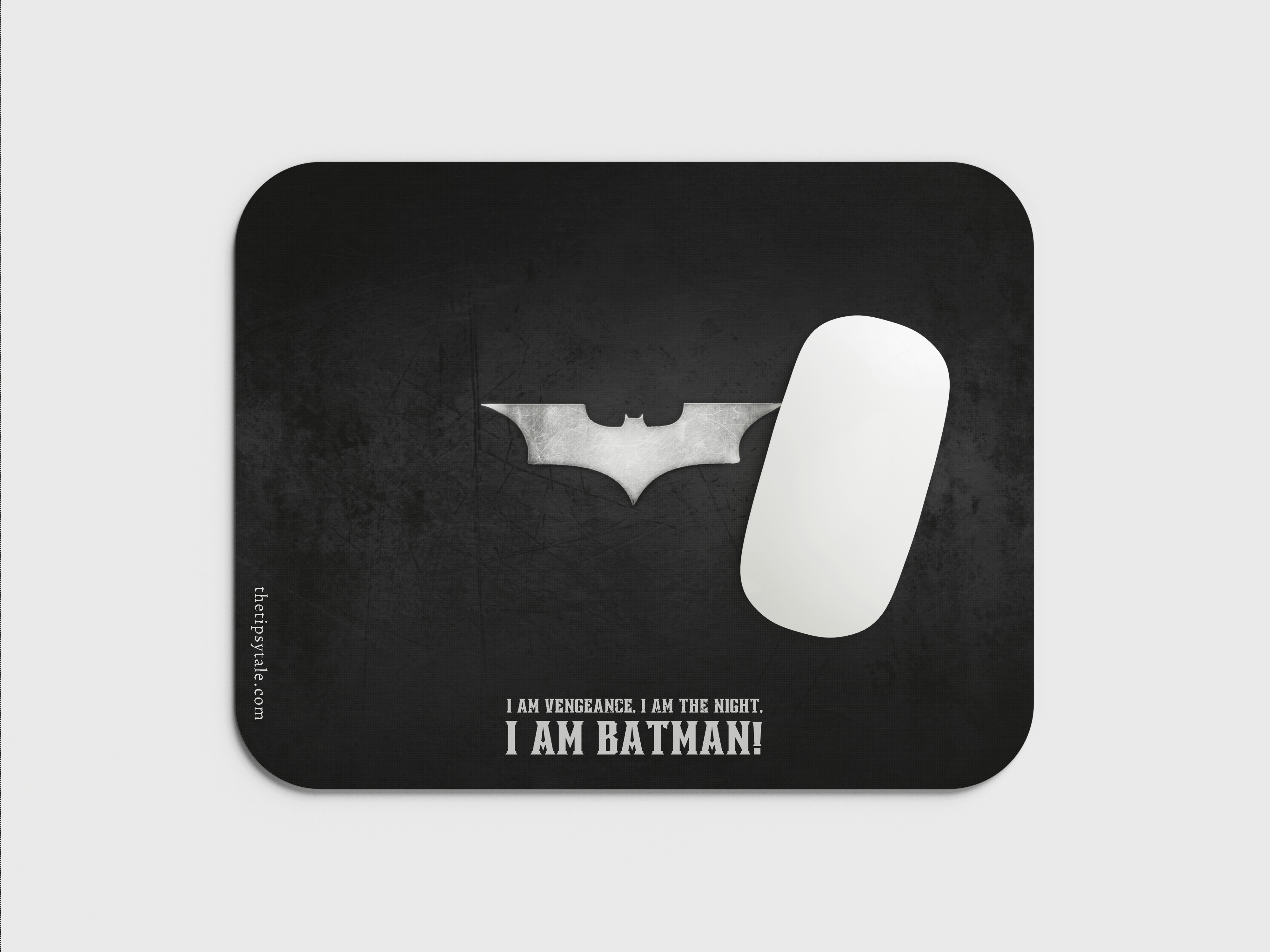"DARK NIGHT BATMAN" Mousepad Enhance Your Workspace with Style