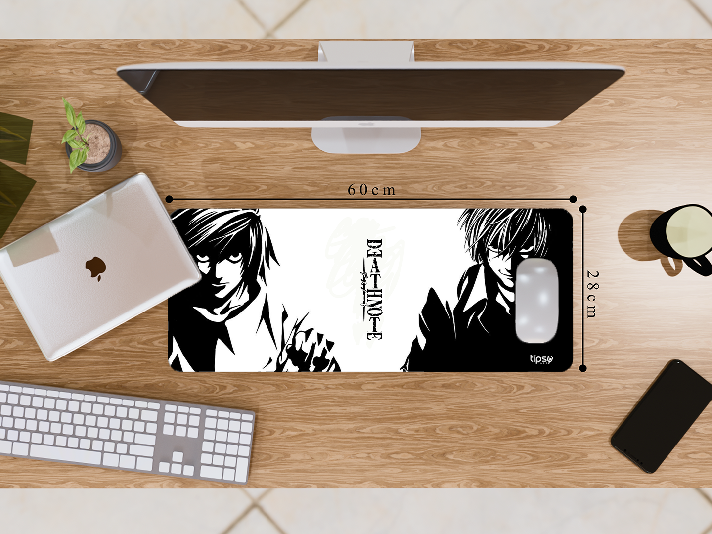 "DEATH NOTE" Gaming Mousepad Elevate Your Gaming Experience