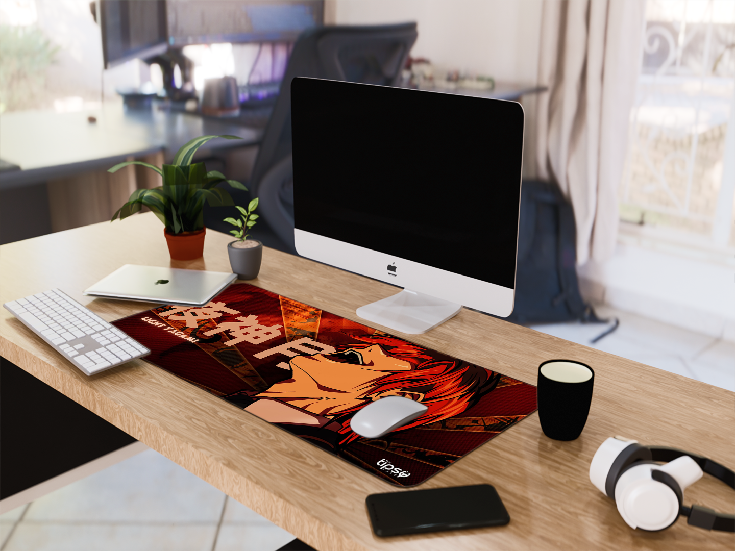 "LIGHT YAGAMI-Death Note" Gaming Mousepad Elevate Your Gaming Experience