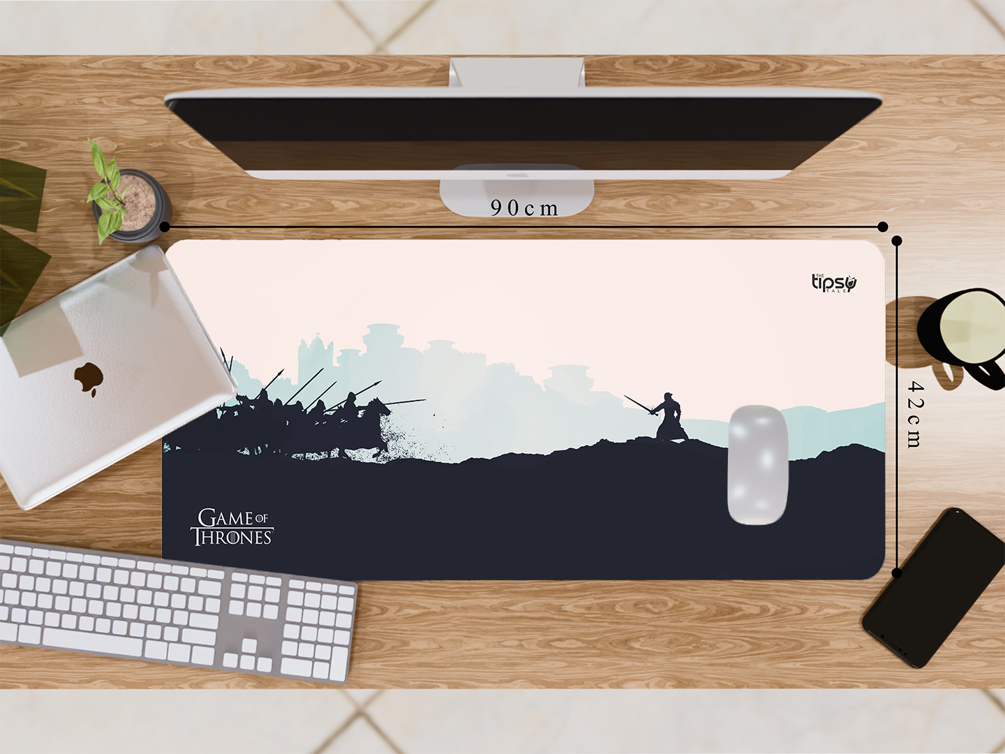"GAME OF THRONES -web series" Gaming Mousepad- Elevate Your Gaming Experience