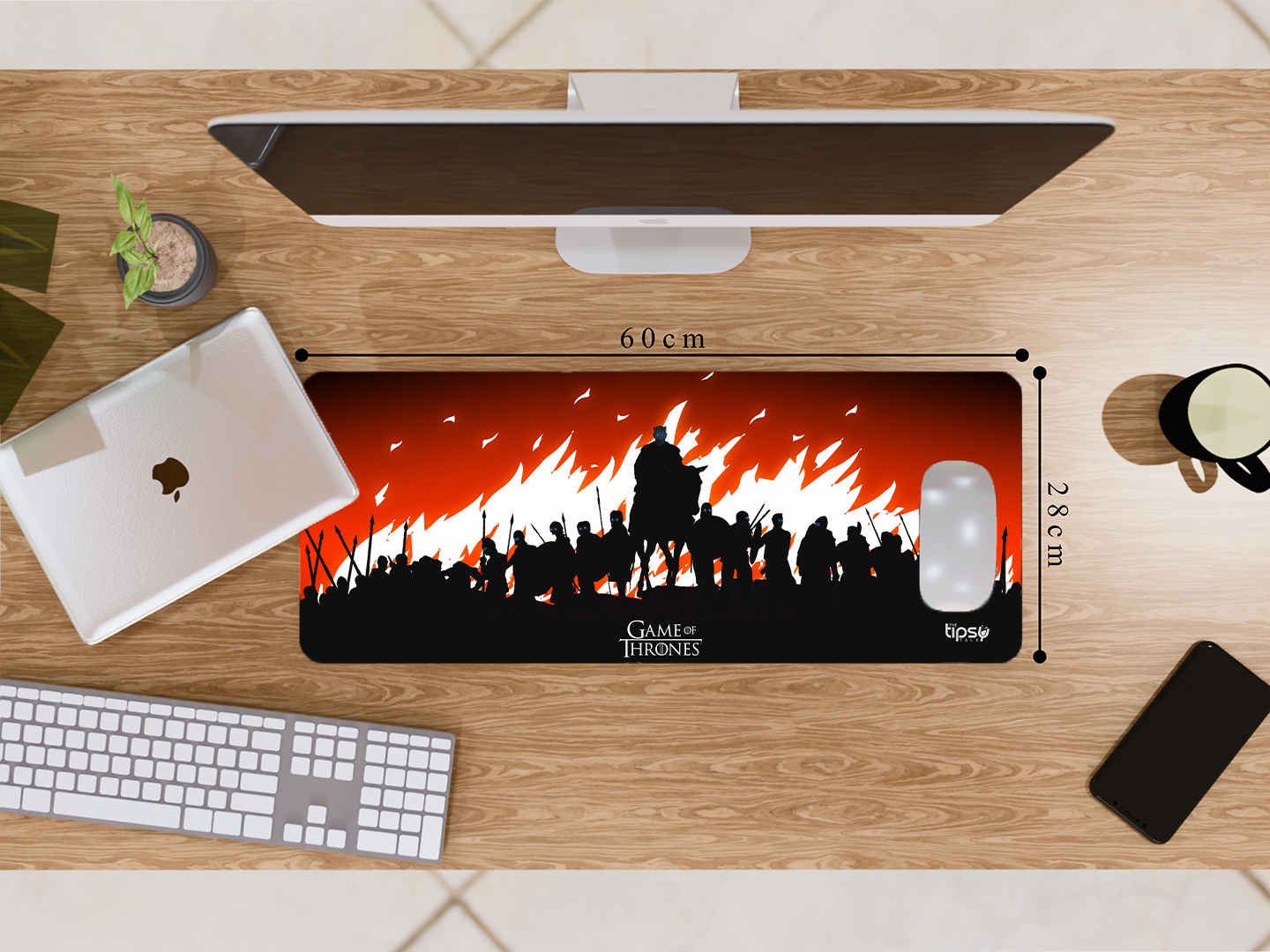 "GAME OF THRONES -web show" Gaming Mousepad- Elevate Your Gaming Experience