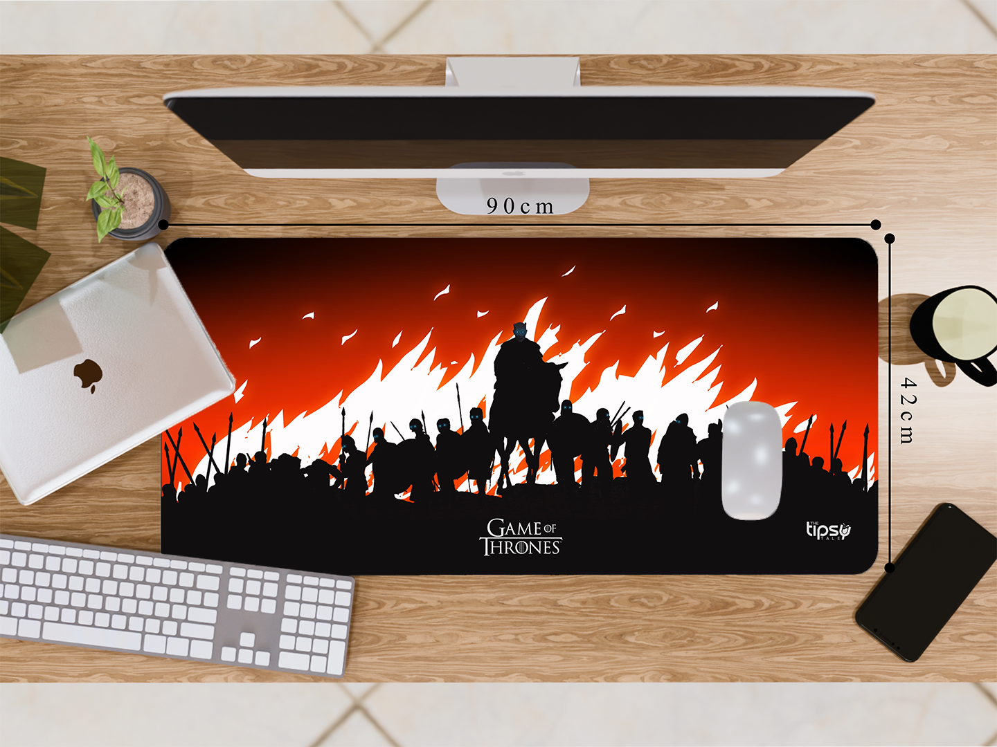 "GAME OF THRONES -web show" Gaming Mousepad- Elevate Your Gaming Experience