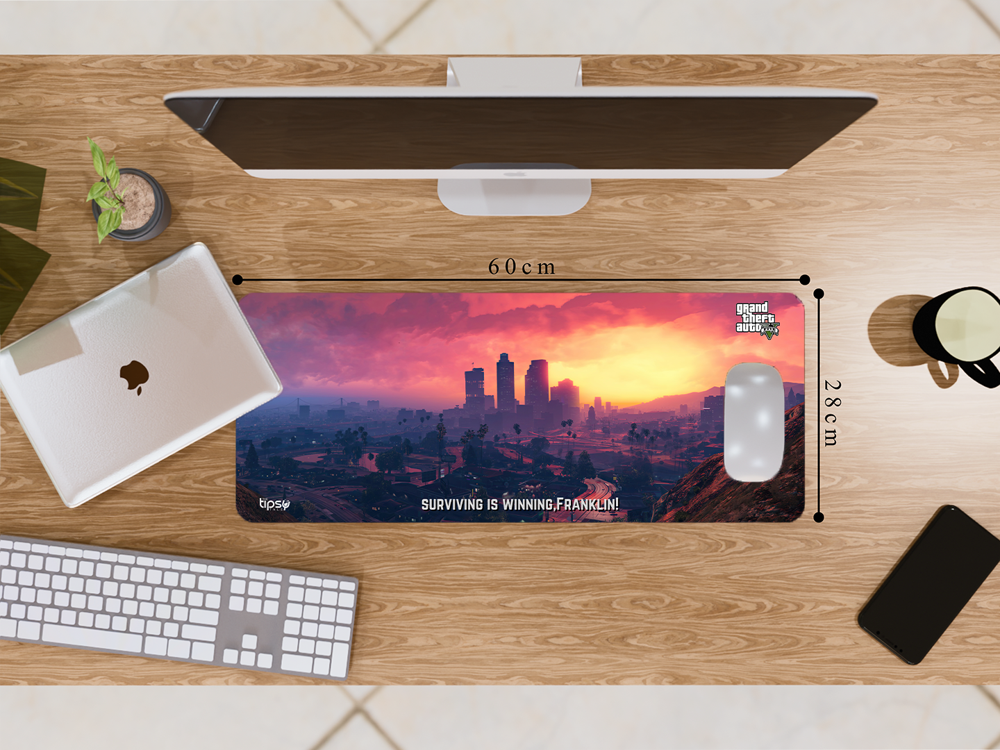 "GTA 5 CITY- Gaming" Mousepad“ Elevate Your Gaming Experience