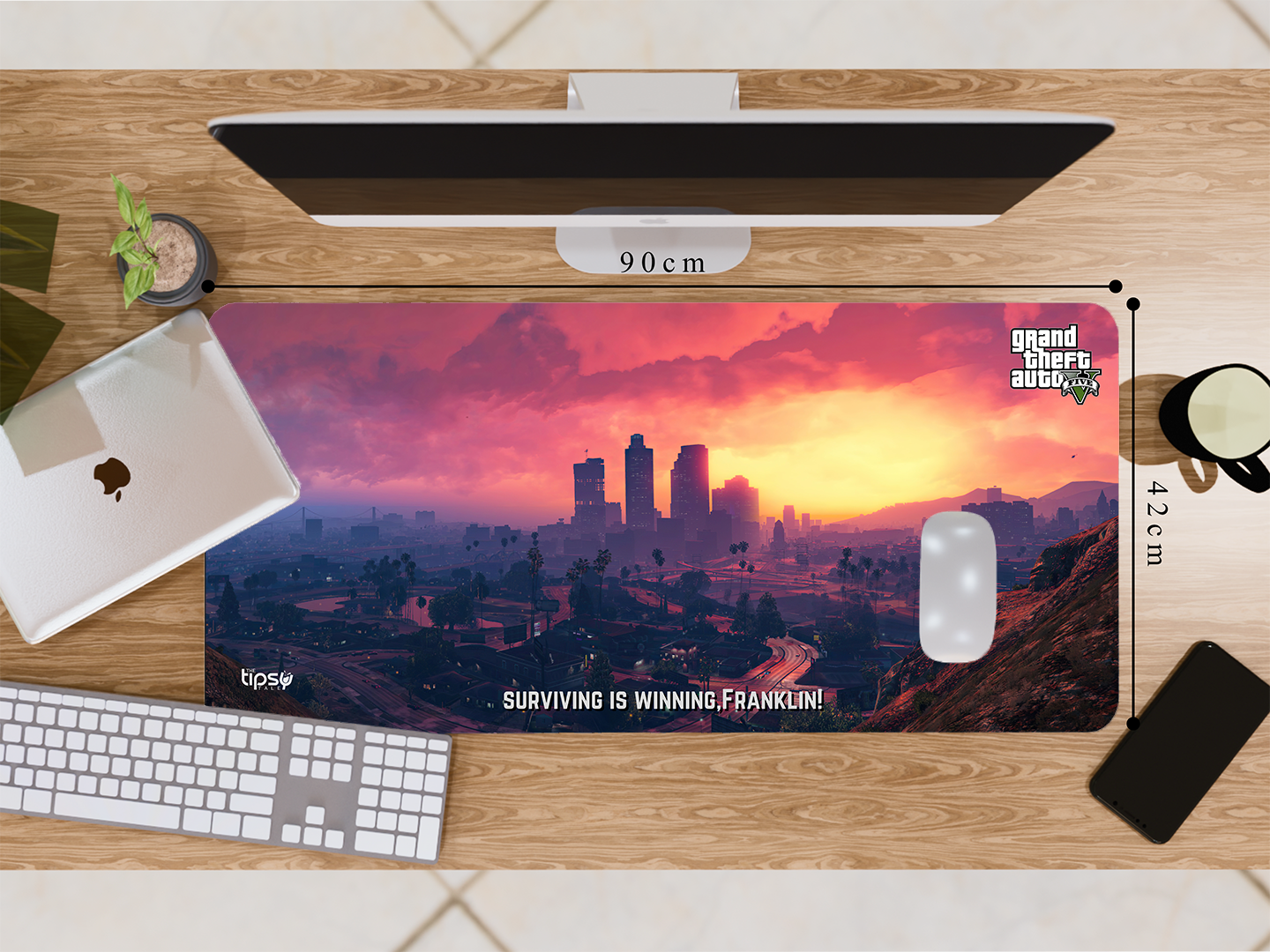 "GTA 5 CITY- Gaming" Mousepad“ Elevate Your Gaming Experience